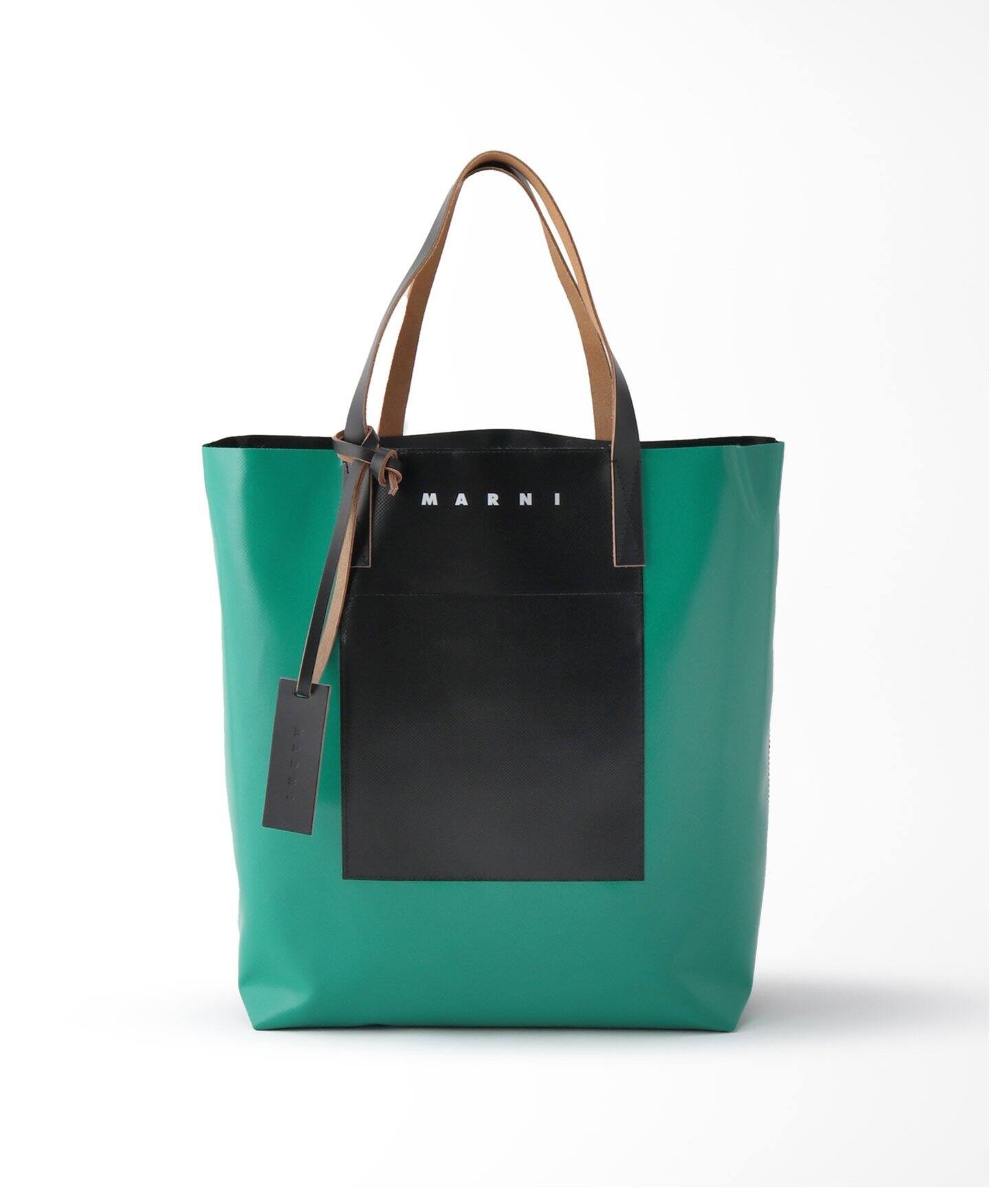 MARNI / マルニ】PVC TRIBECA SHOPPING N/S W/POCKE（その他バッグ  
