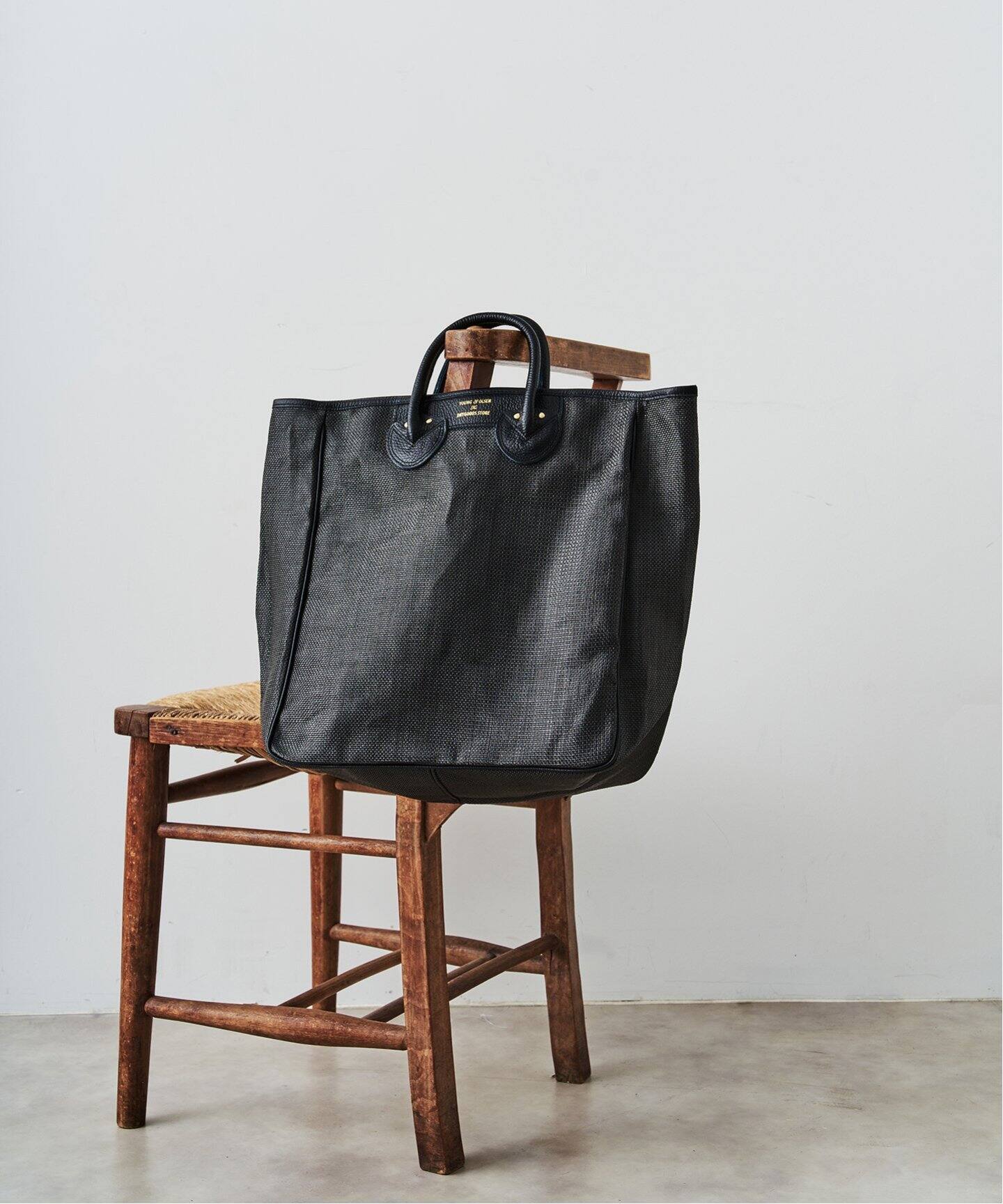 YOUNG & OLSEN / ヤング アンド オルセン】別注 PANAMA CARRYALL TOTE 