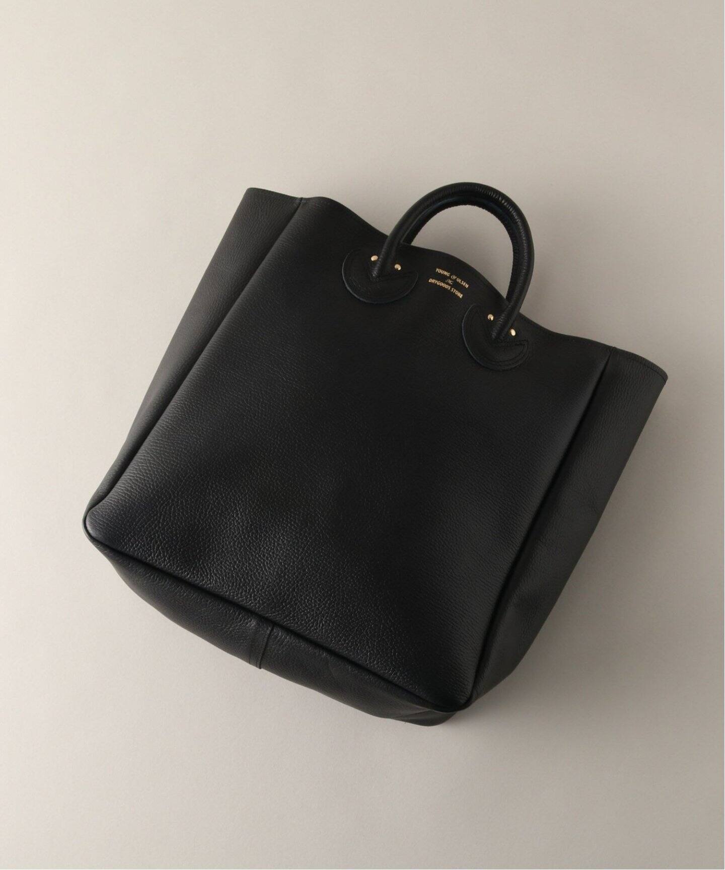 YOUNG & OLSEN / ヤング アンド オルセン】別注 レザー トートバッグ  