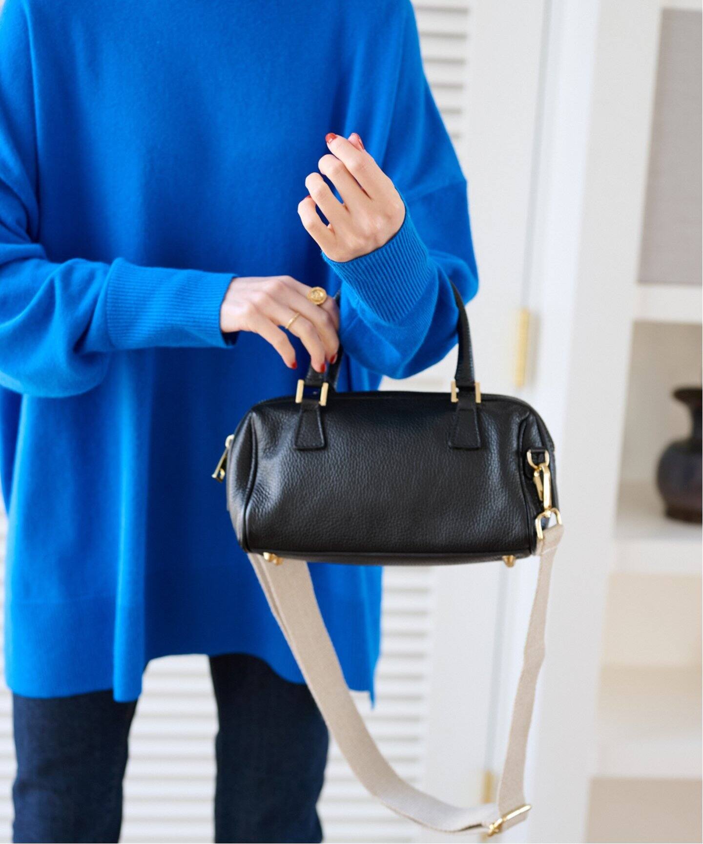 AULENTTI/オウレンティ】レザーショルダーバッグ◇（ショルダーバッグ  