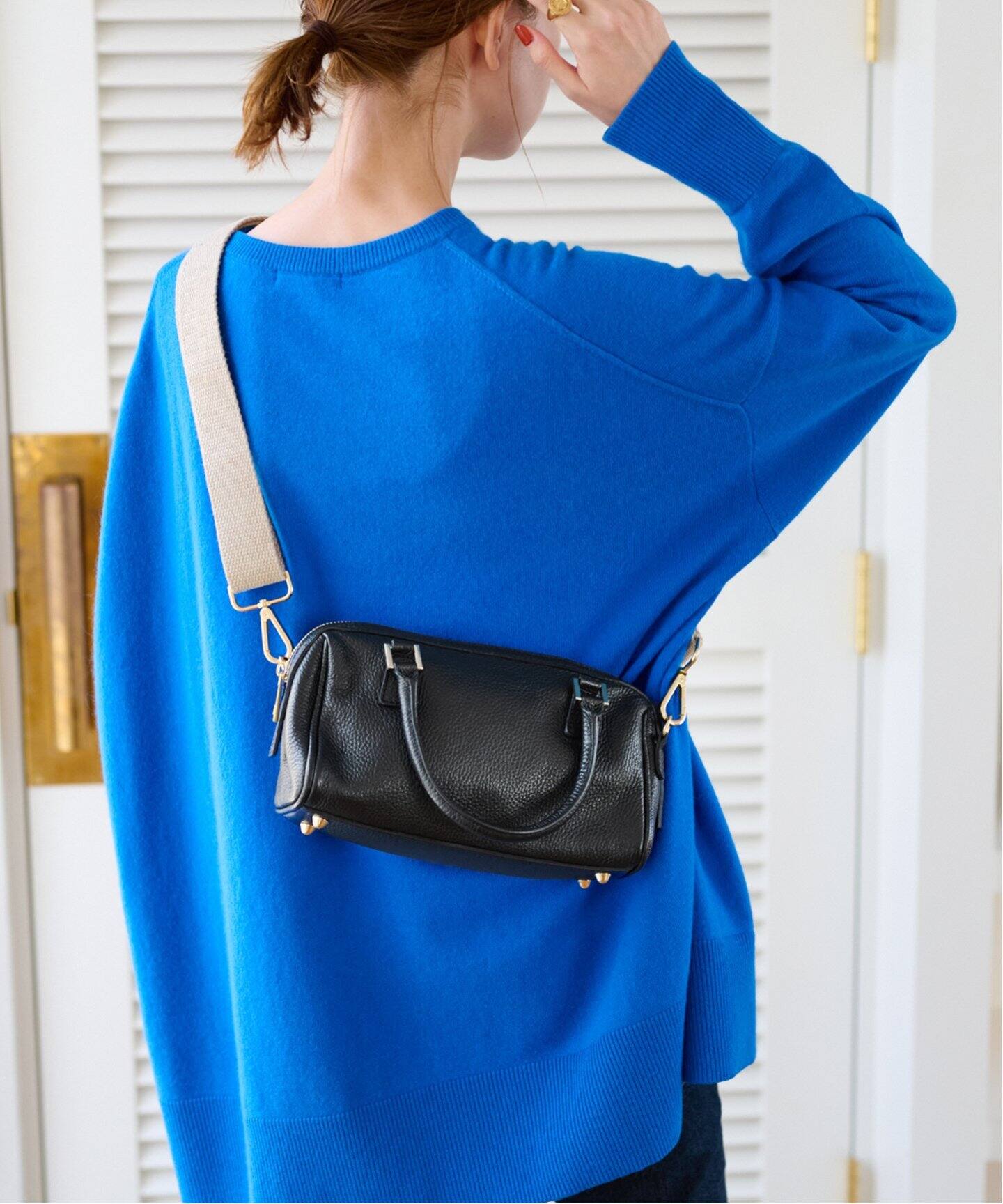 AULENTTI/オウレンティ】レザーショルダーバッグ◇（ショルダーバッグ  