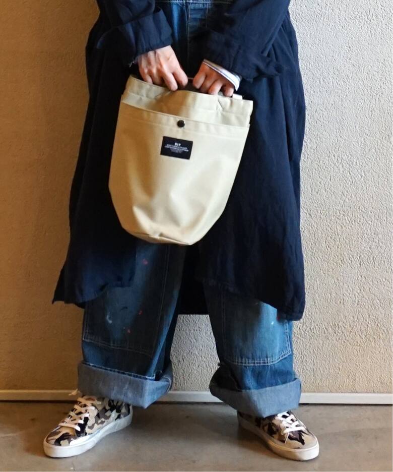 【BAGS IN PROGRESS/バッグス イン プログレス】 CIRCLE SHOULDER TOTE（トートバッグ）｜journal