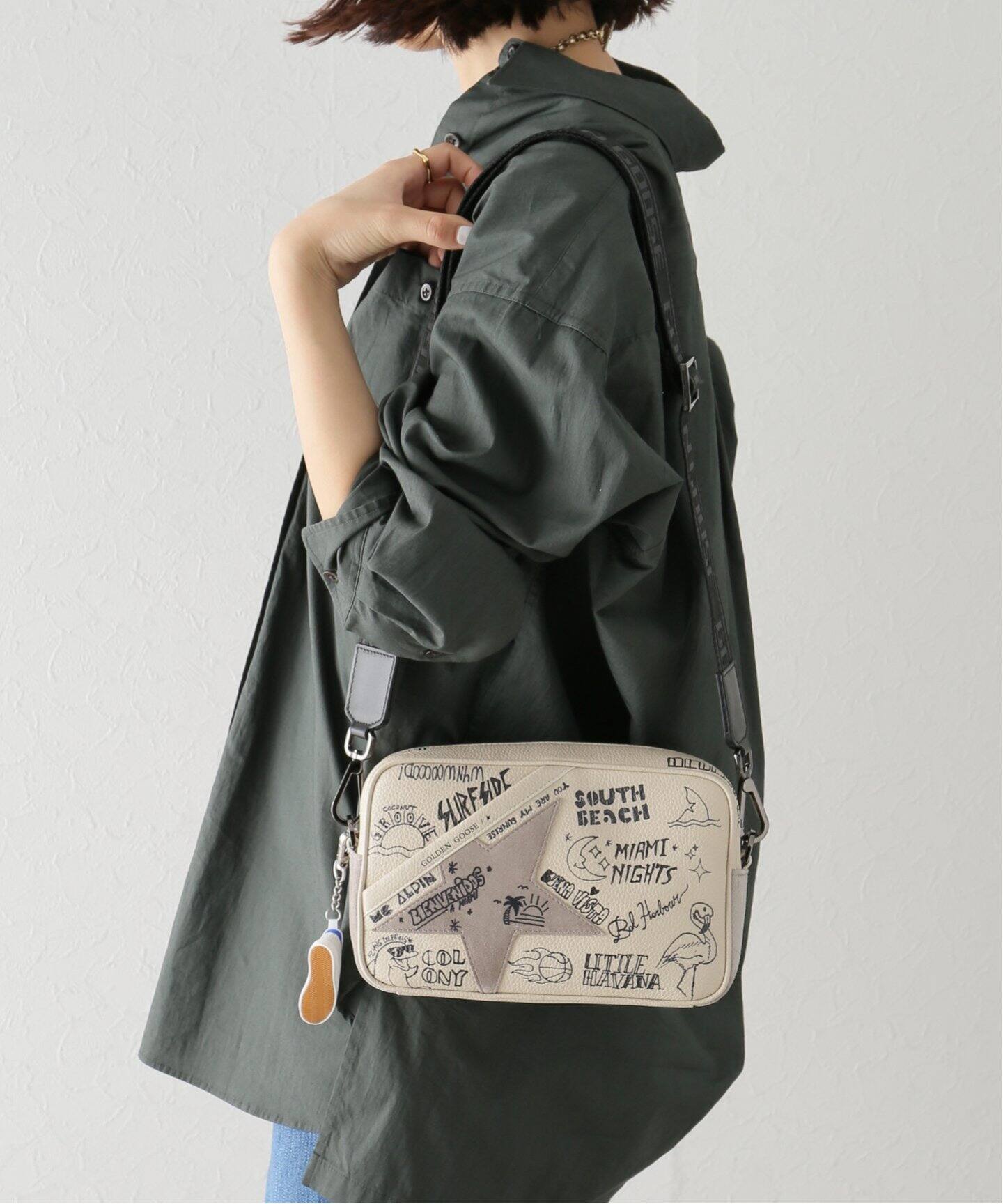 GOLDEN GOOSE/ゴールデングース】STAR BAG JOURNEY 40 PRINT 