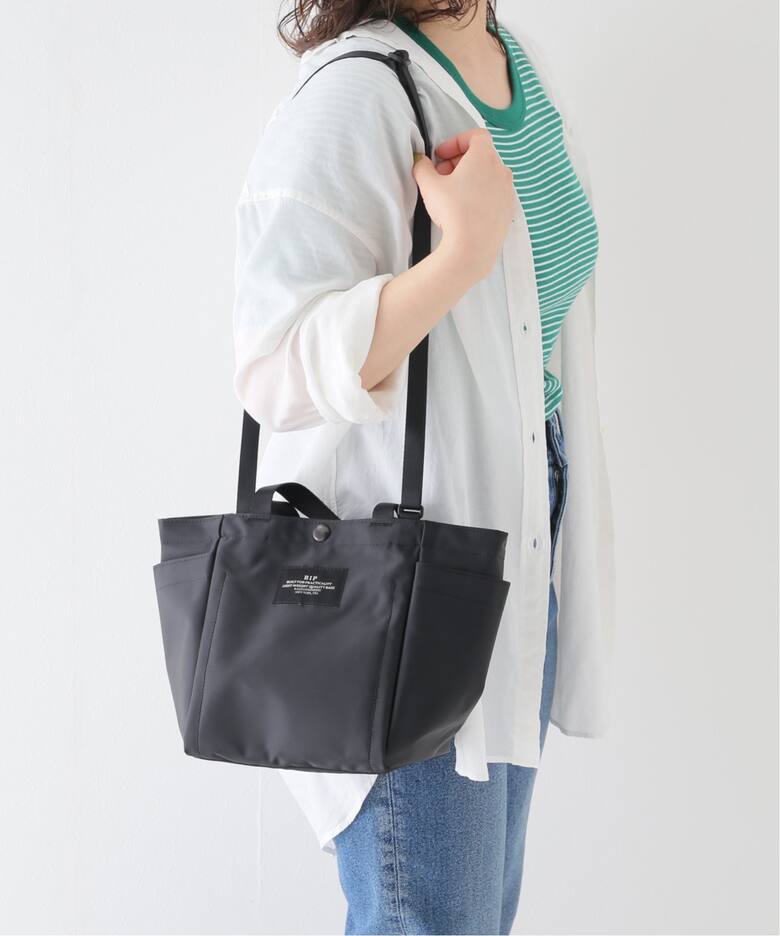 【BAGS IN PROGRESS】 SMALL SIDE POCKET TOTE：トートバッグ（トートバッグ）｜JOURNAL