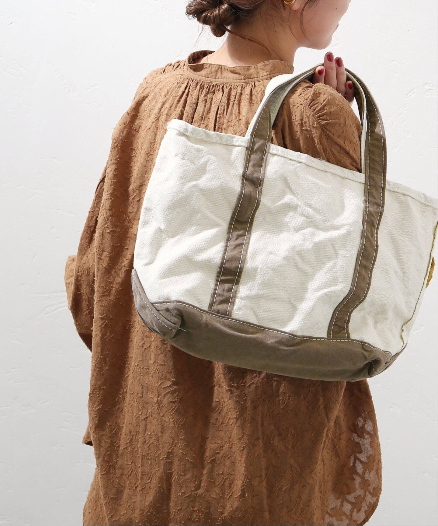 別注【L.L Bean/エルエルビーン】 SPボーアンドトート ミディアム  