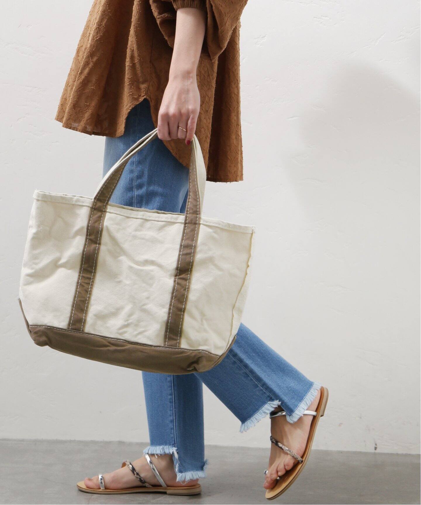 別注【L.L Bean/エルエルビーン】 SPボーアンドトート ミディアム  