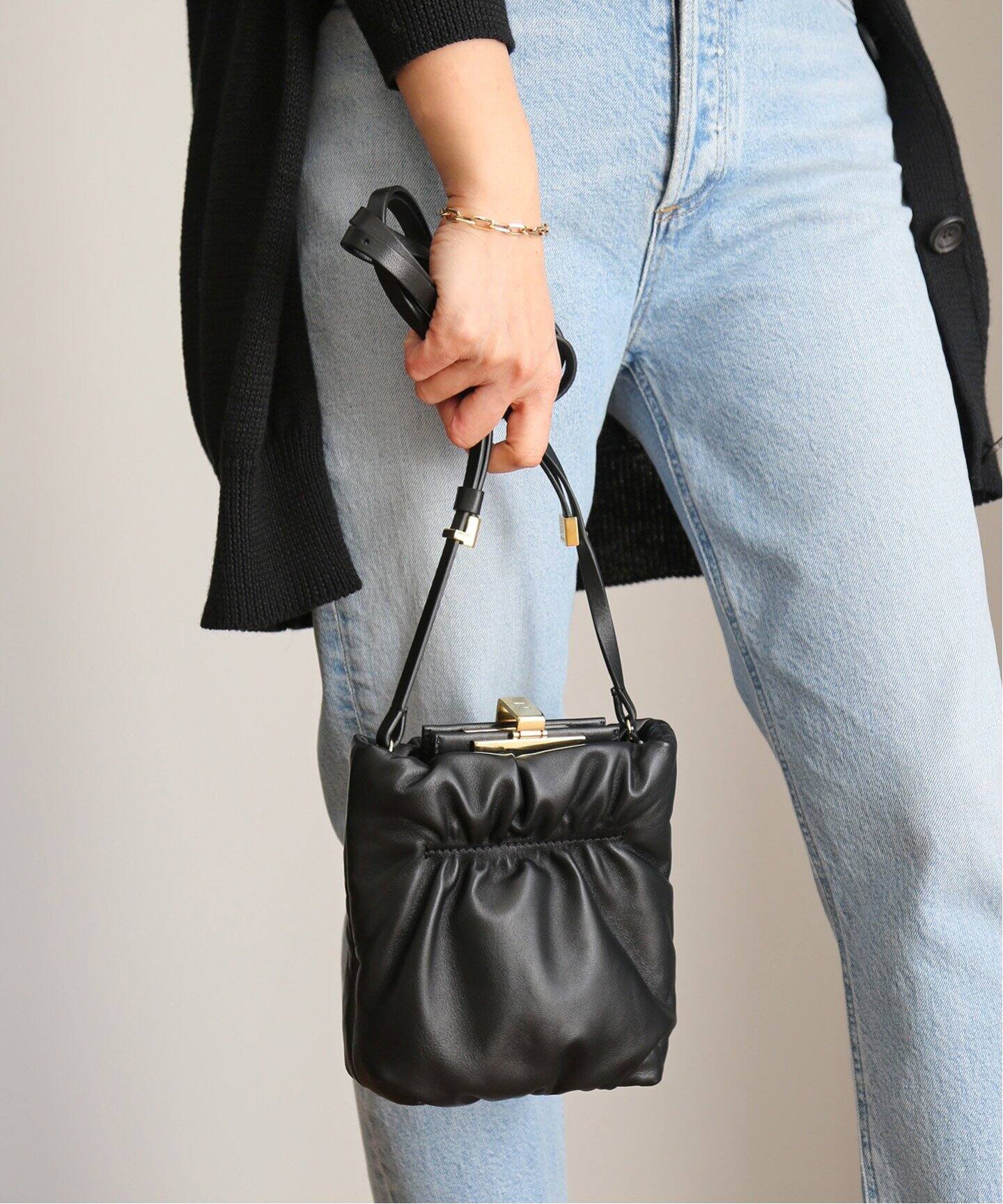 ZANCHETTI/ザンケッティ】PUFFY CROSSBODY（ショルダーバッグ 