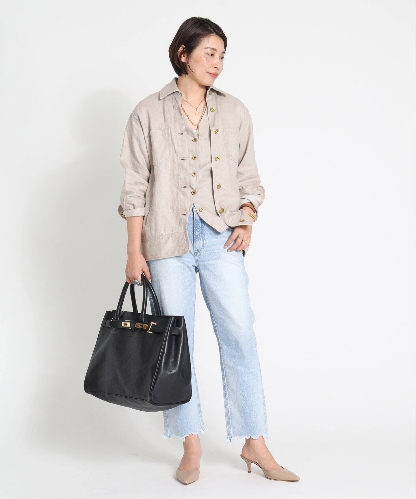 SITA PARANTICA/シータパランティカ】BIG トートバック（BLACK  