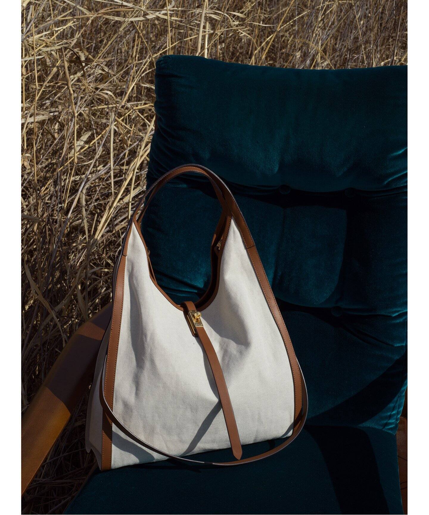 ORSETTO/オルセット】 CANVAS LEATHER バッグ（ショルダーバッグ 
