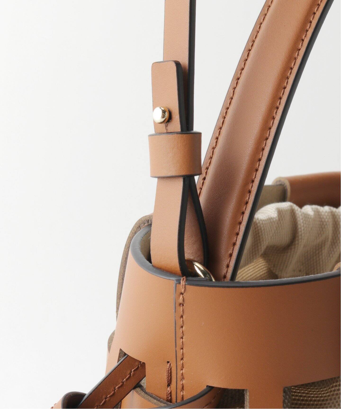 ZANCHETTI/ザンケッティ】LEATHER BASKET バッグ（その他バッグ 