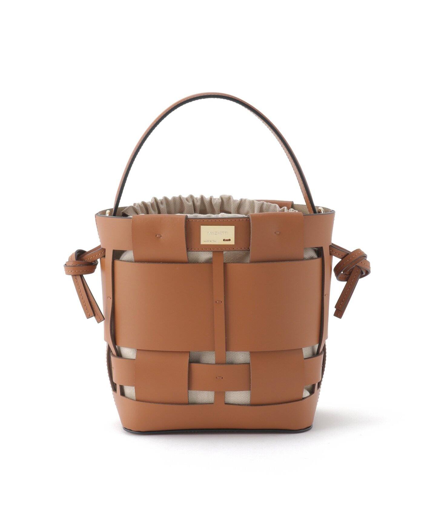 ZANCHETTI/ザンケッティ】LEATHER BASKET バッグ（その他バッグ 