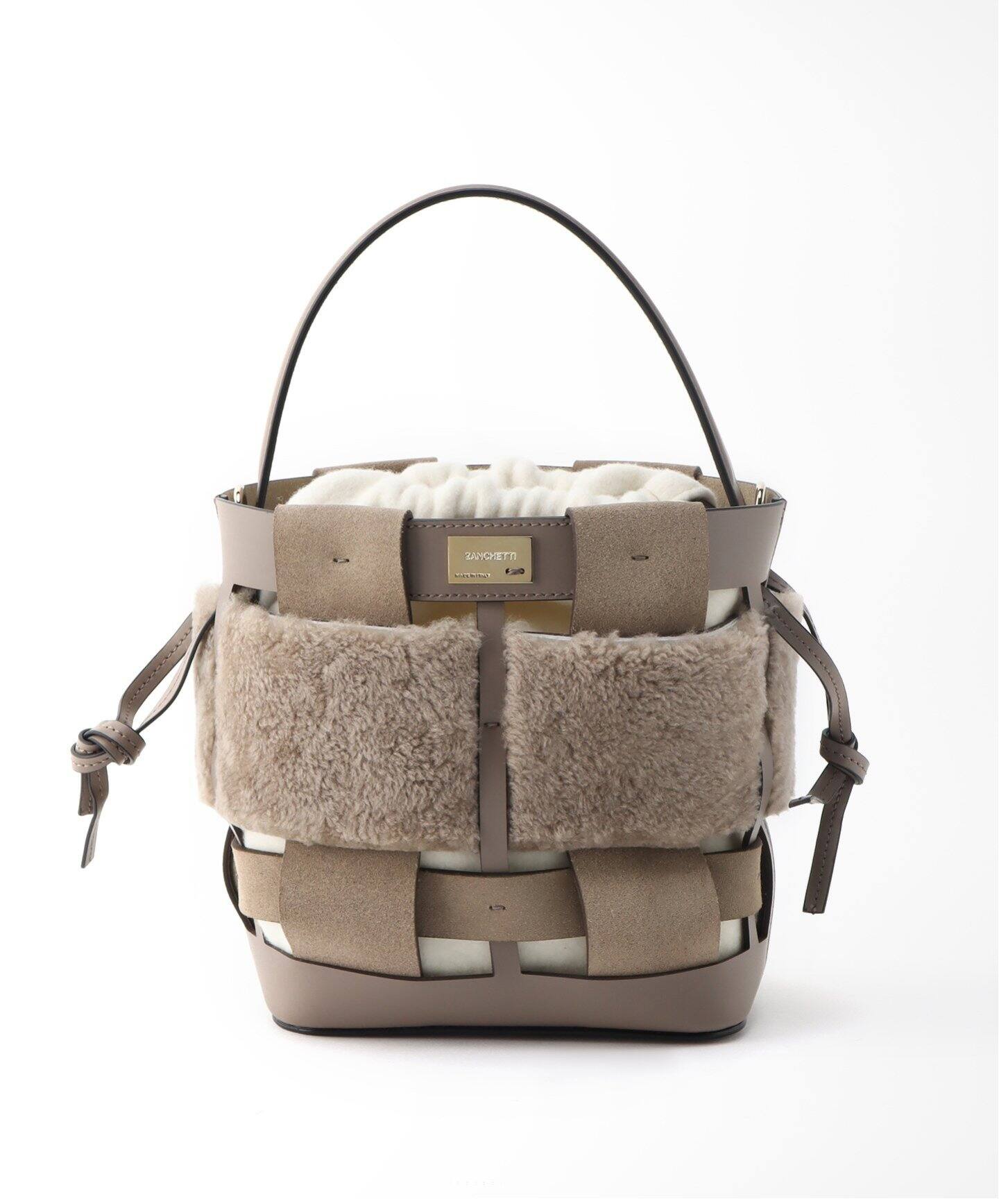 ZANCHETTI/ザンケッティ】SHEEPSKIN トートバッグ（トートバッグ 