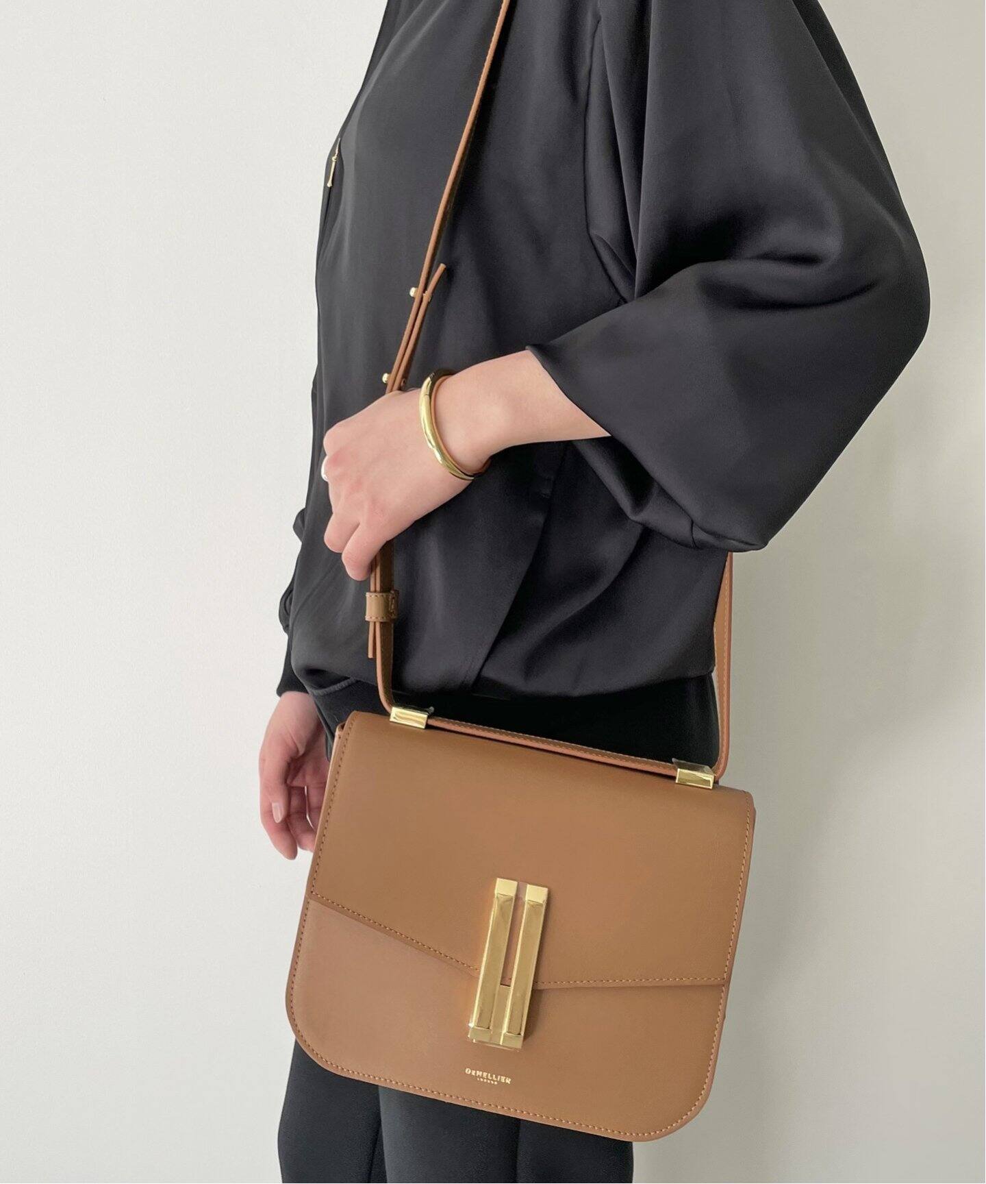 DEMELLIER LONDON】Cross-body Shoulder Bag（ショルダーバッグ）｜L 