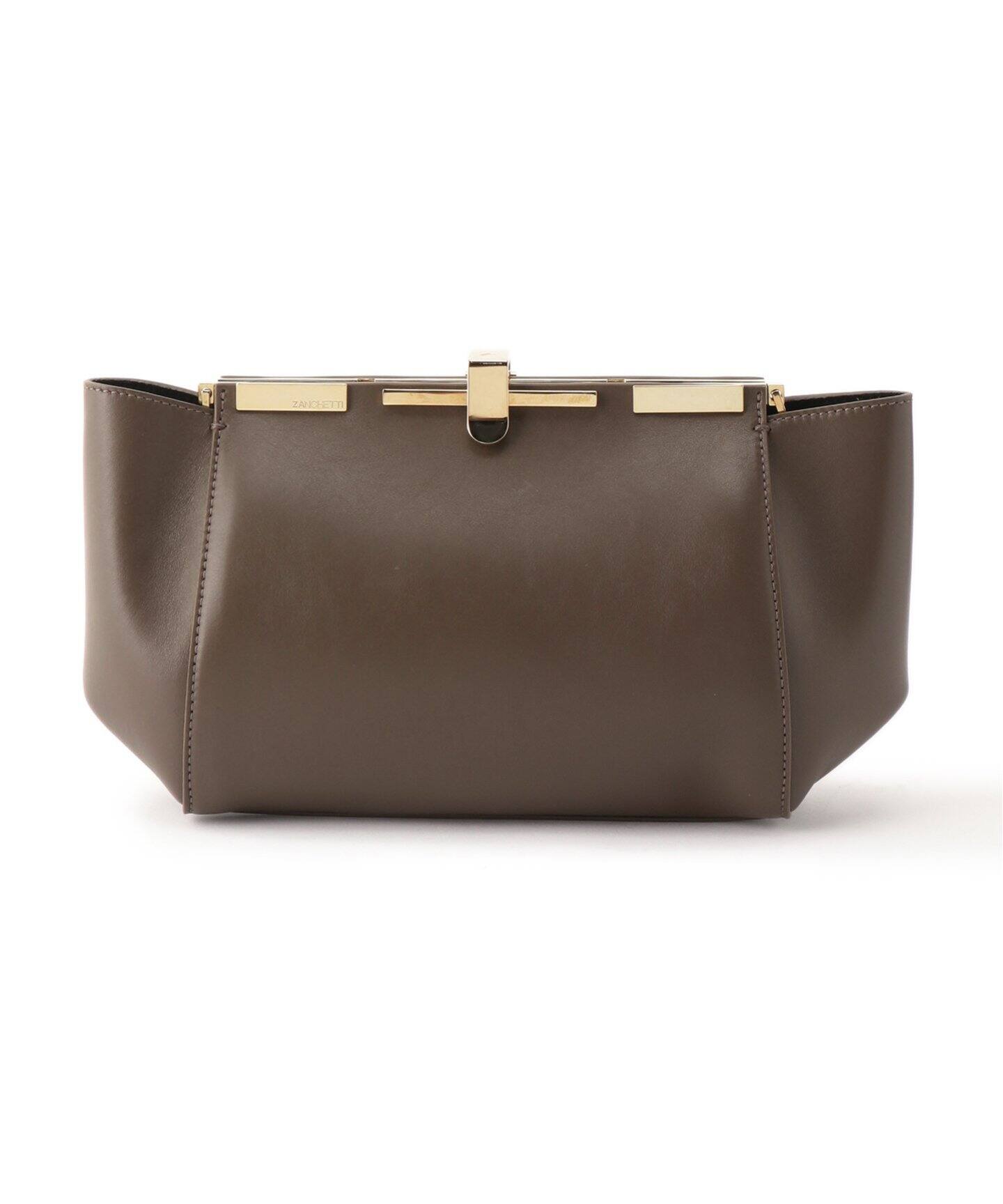 ZANCHETTI/ザンケッティ】SOFT CALF 3WAY BAG（ハンドバッグ）｜L 
