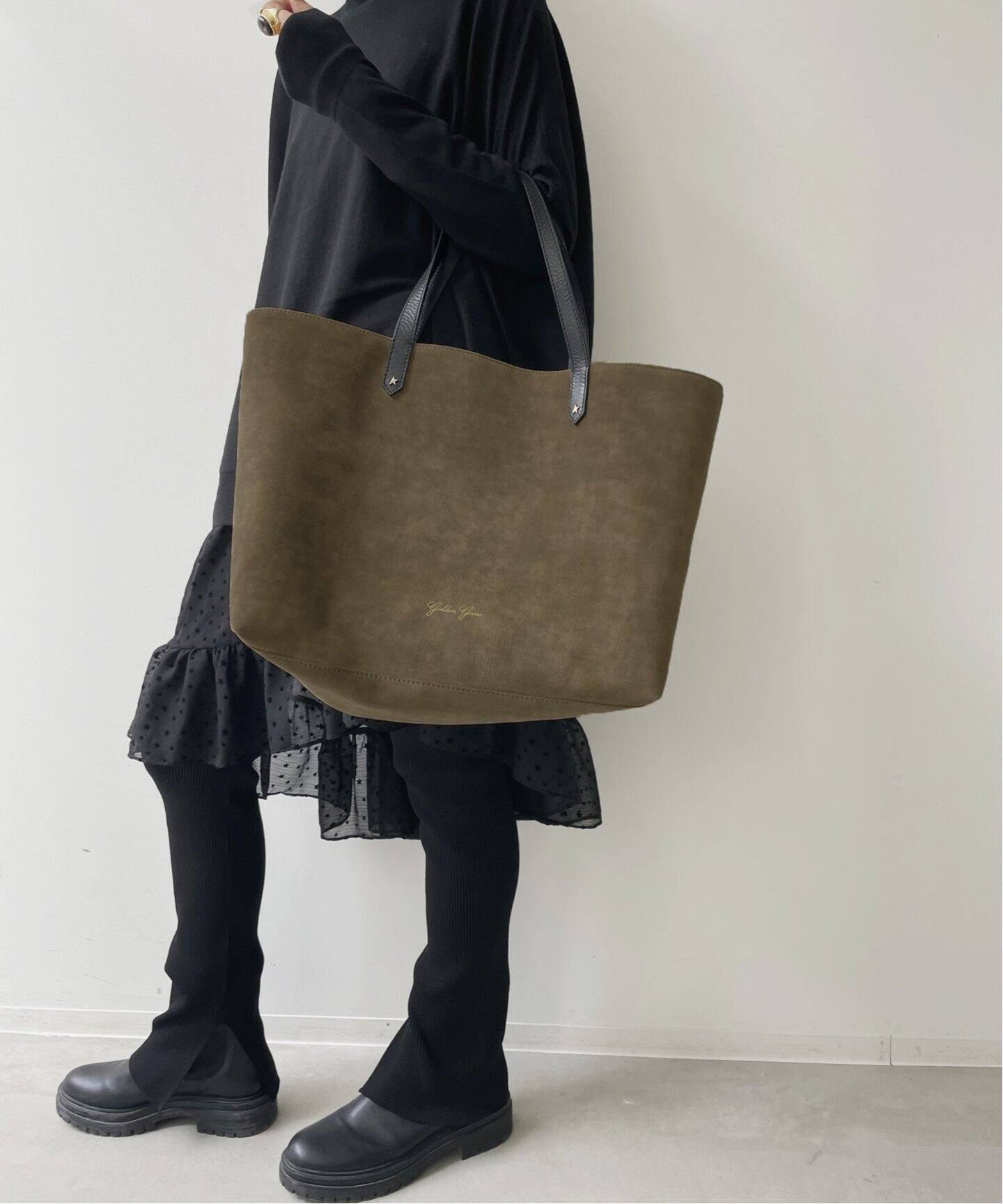 GOLDEN GOOSE / ゴールデングース】PASADENA BAG (suede 