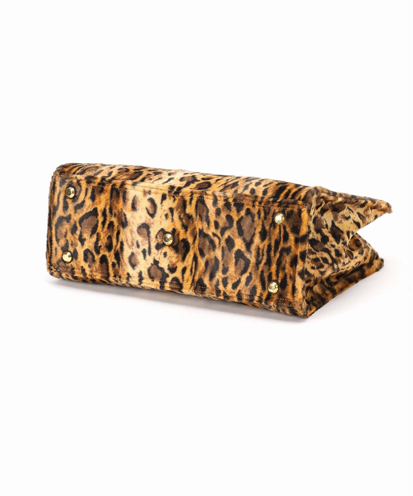 LAppartement Leopard Bamboo Bag（ハンドバッグ）｜L