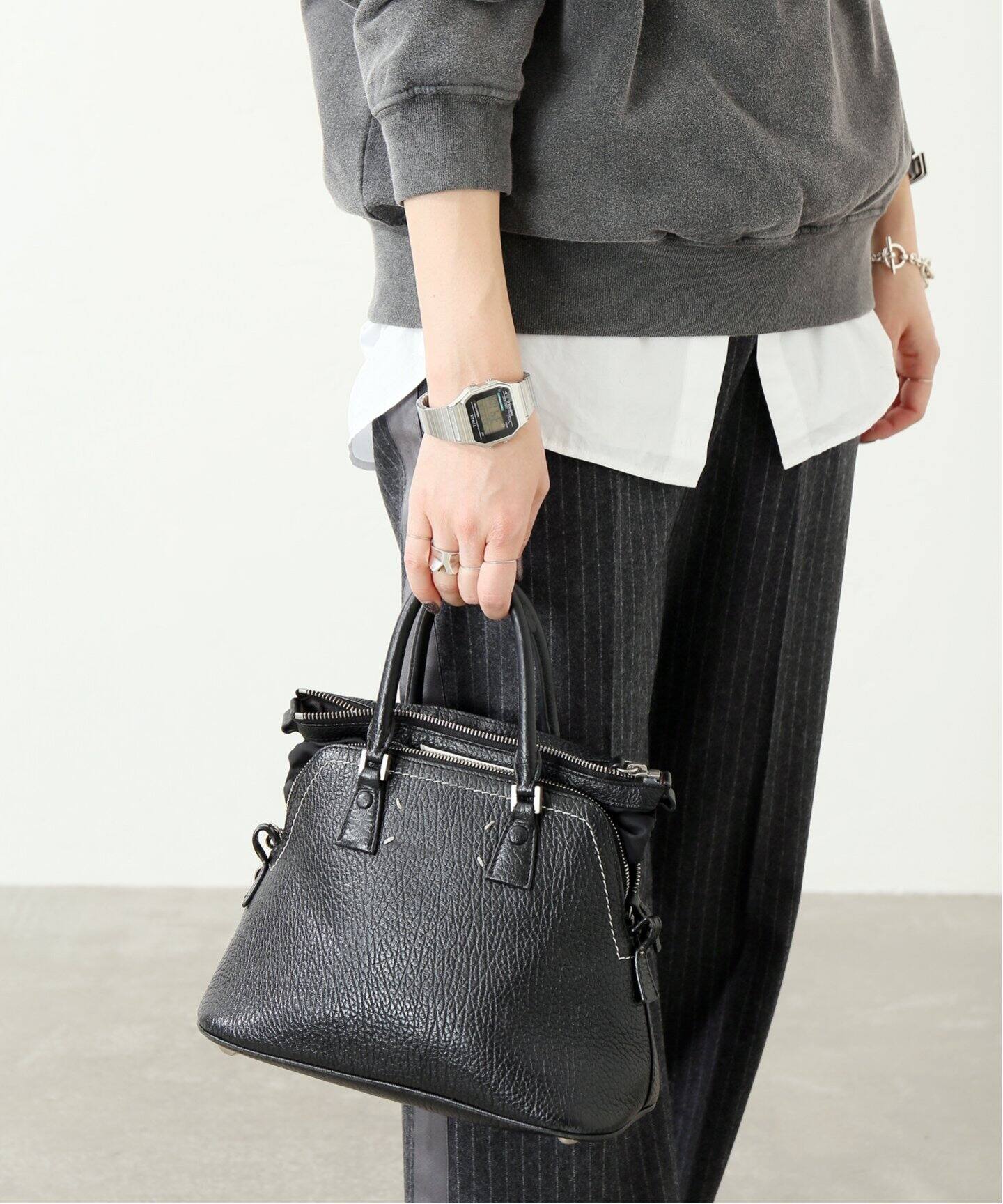 MAISON MARGIELA/メゾン マルジェラ】 5AC Small bag（ハンドバッグ  