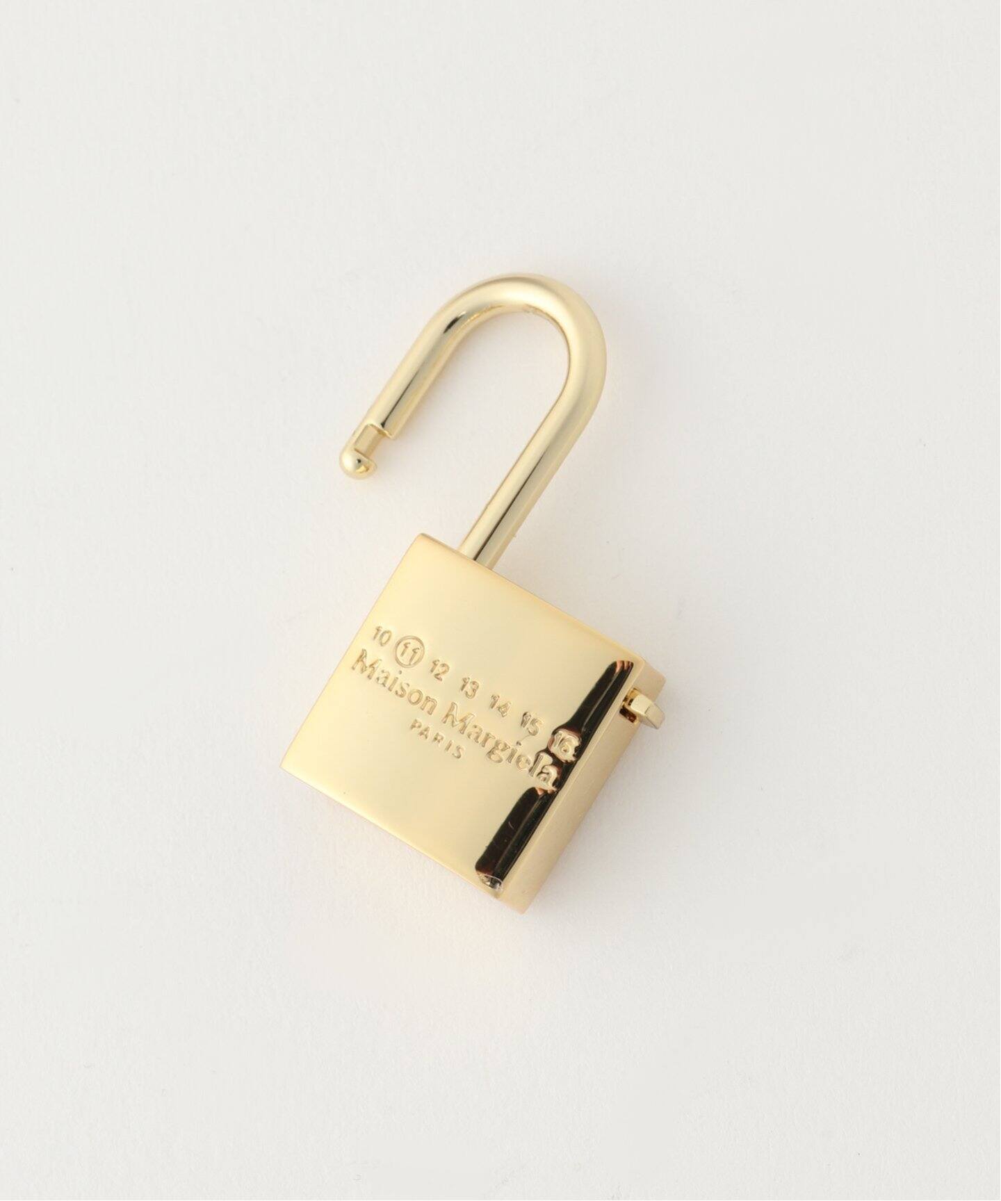 Maison くらい Margiela 南京錠 ゴールド チャーム
