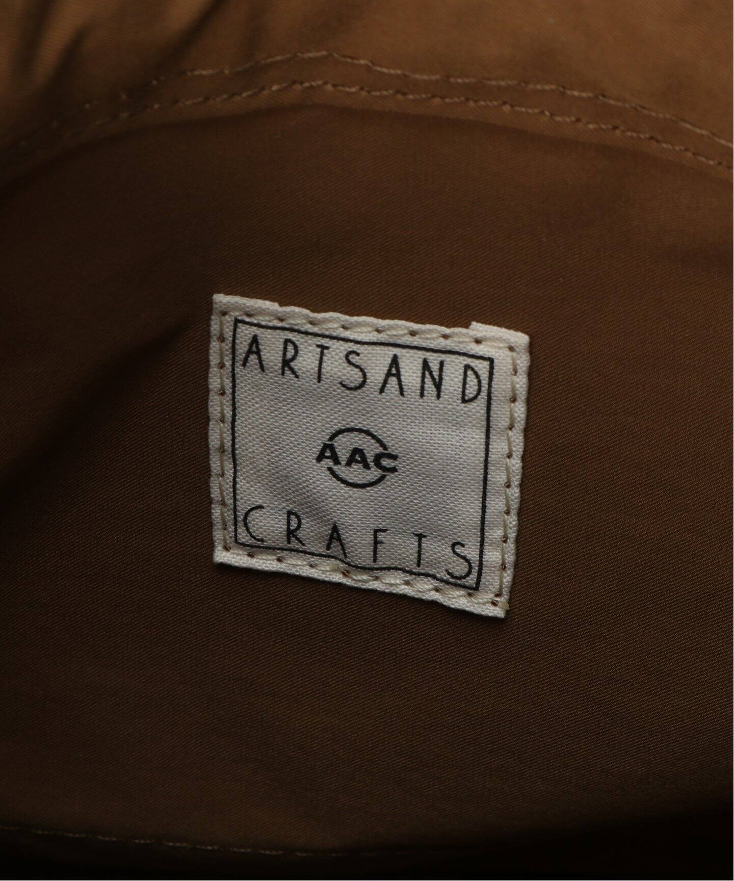 ARTS&CRAFTS /アーツアンドクラフツ】カーフレザー 巾着バッグ
