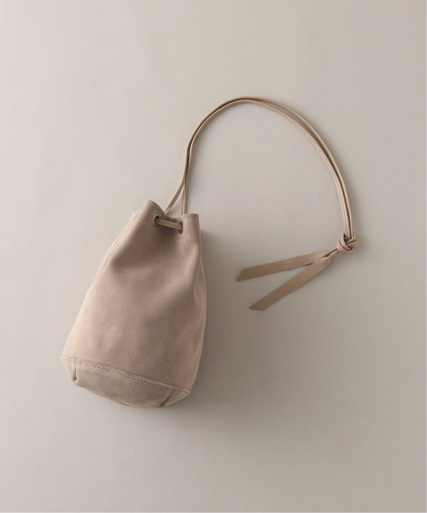 hobo/ホーボー】DRAWSTRING POUCH COW SUEDE（その他バッグ）｜JOURNAL 