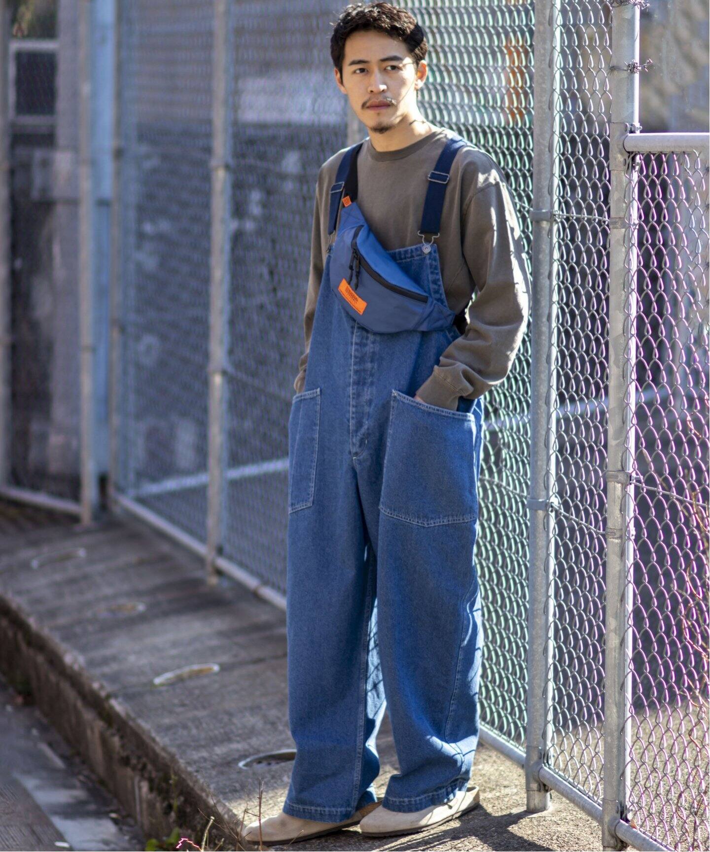 UNIVERSAL OVERALL / ユニバーサル オーバーオール】 waist bag S|