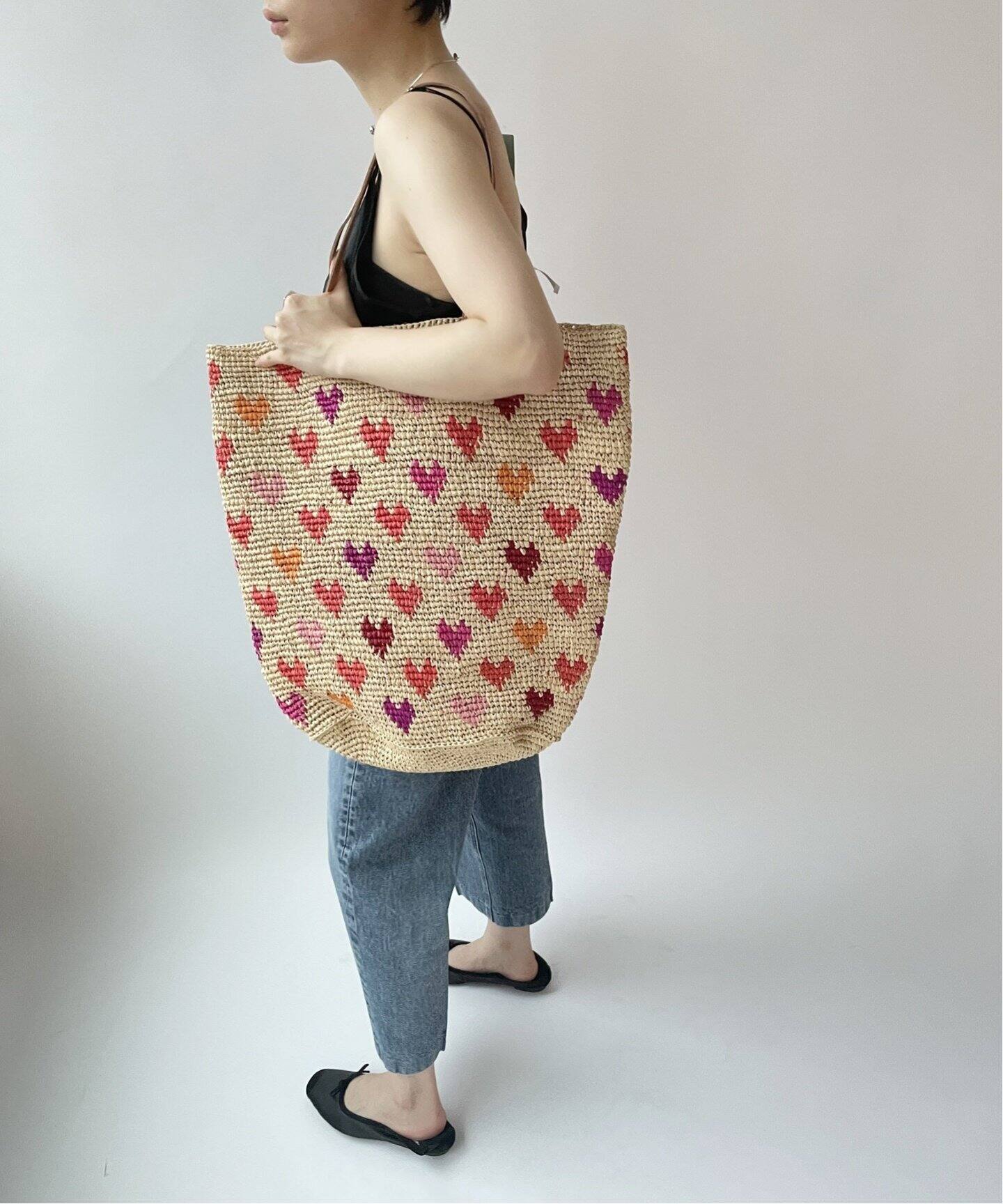 MAr Y Sol/マリソル】ハートカゴバッグ（トートバッグ）｜EDIT.FOR  