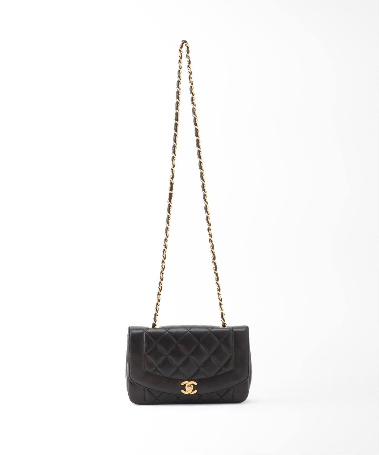 CHANEL / シャネル】 マトラッセバッグ ダイアナフラップ（ショルダー 