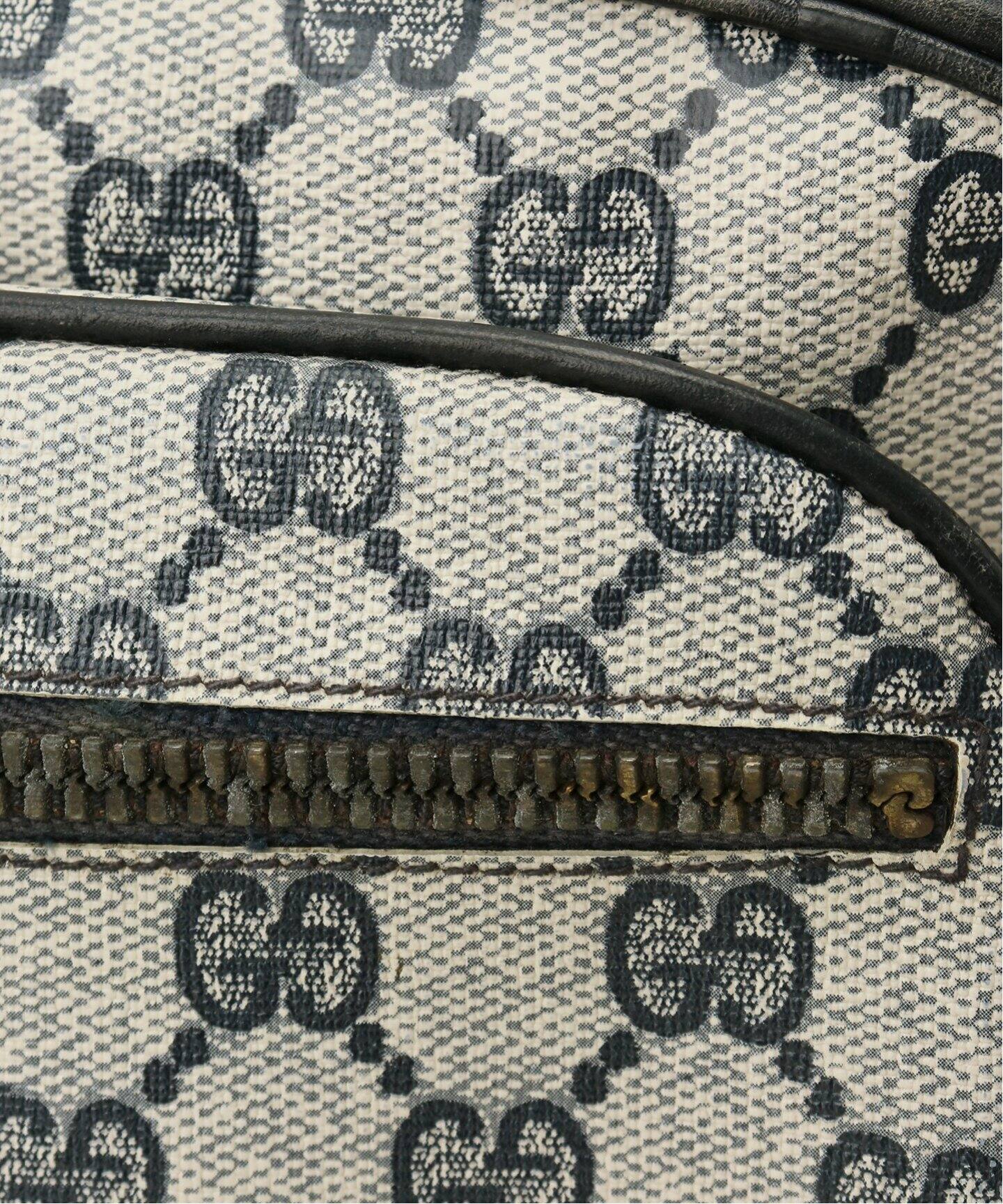 GUCCI / グッチ】GGパターン ネイビーショルダーバッグ（ショルダー 