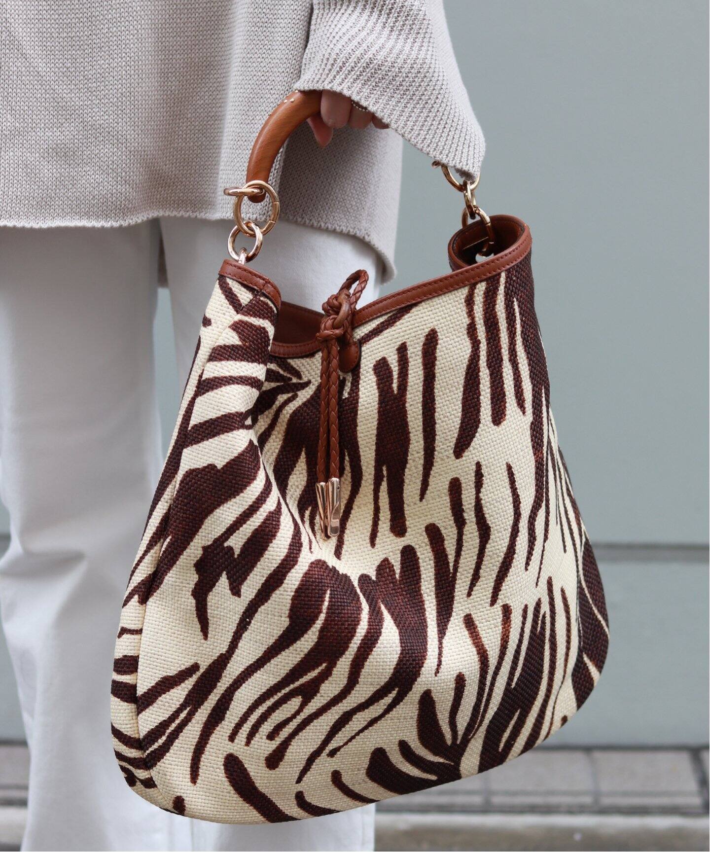 VINTAGE FERRAGAMO ストローバッグ（ハンドバッグ）｜DECOUVERTE  