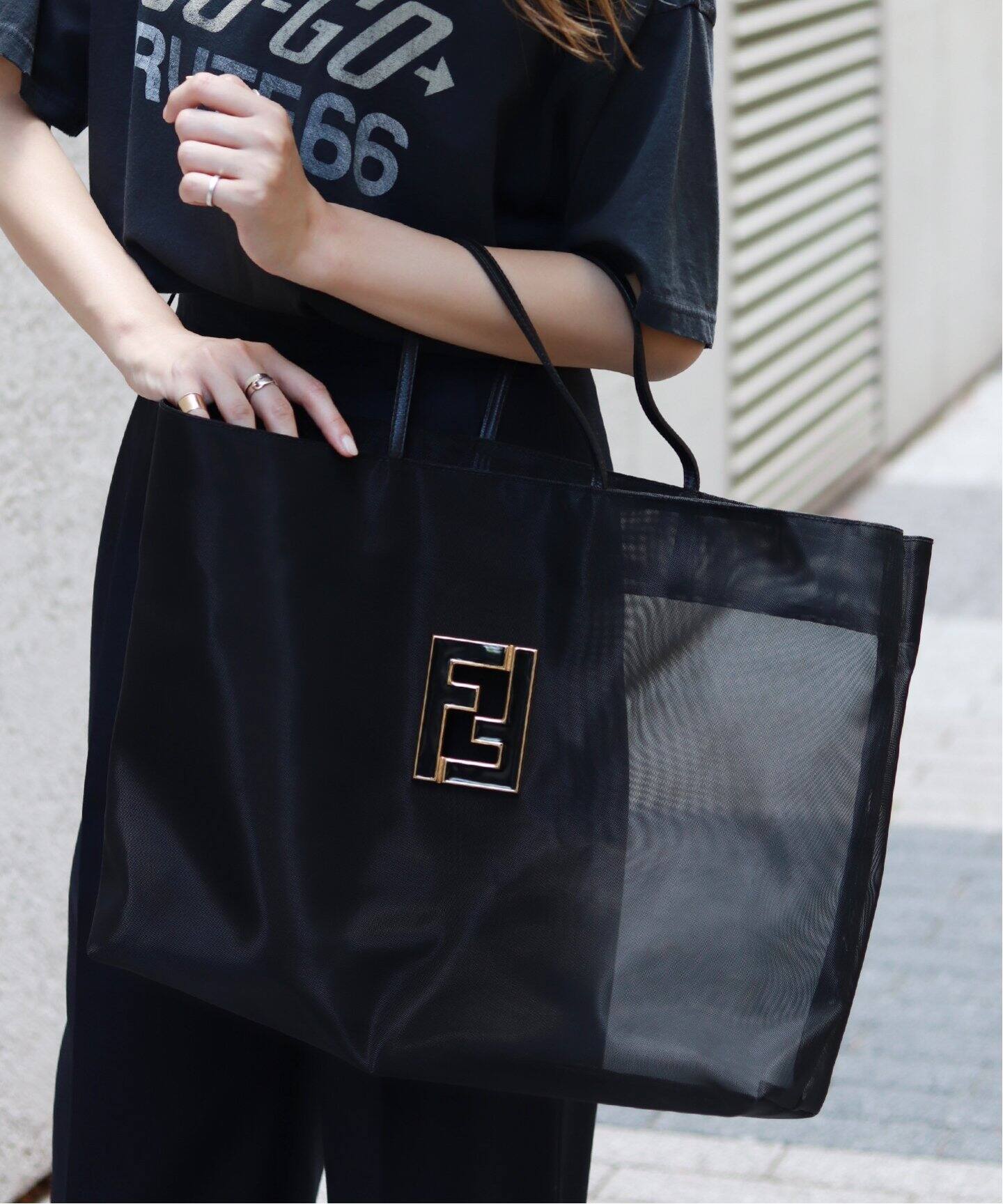 VINTAGE FENDI メッシュトートバッグ（トートバッグ）｜DECOUVERTE  