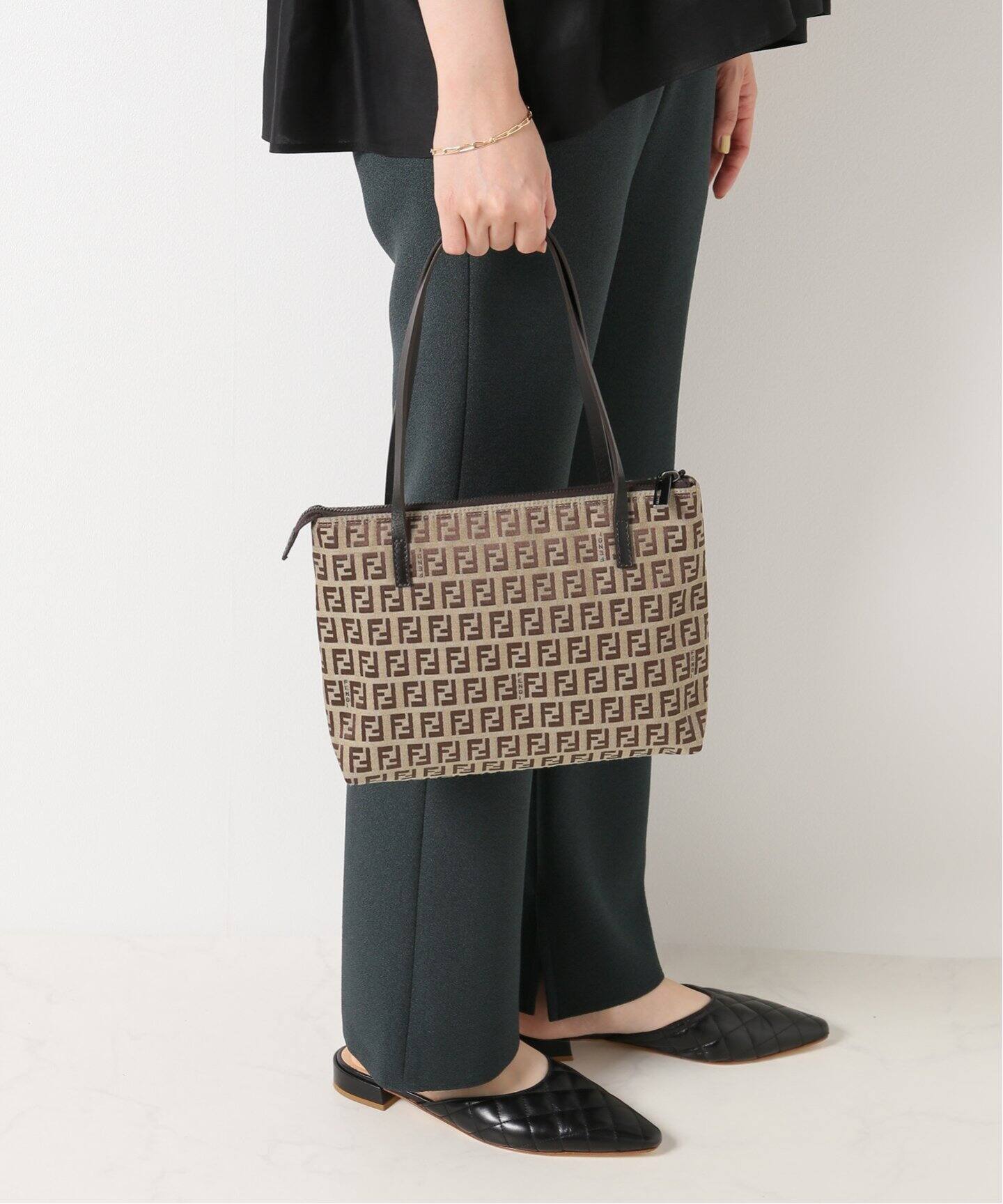 VINTAGE FENDI ズッキーノ柄トートバッグ（トートバッグ）｜DECOUVERTE 