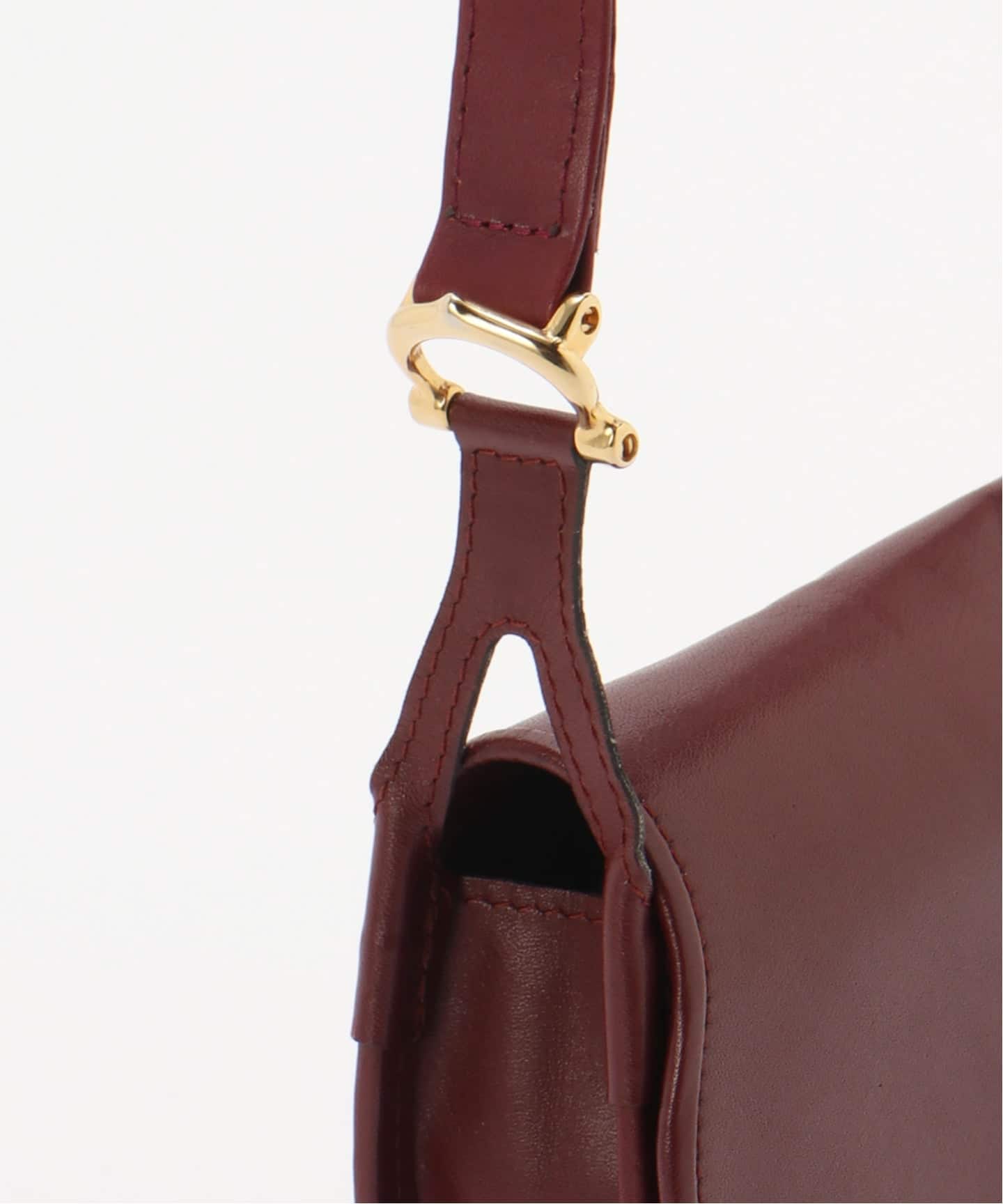 ◇Gカード付き激レア美品◇カルティエ　マストライン　ミニショルダーバッグ VINTAGE CARTIER/カルティエ】マストライン・ミニショルダーバッグ