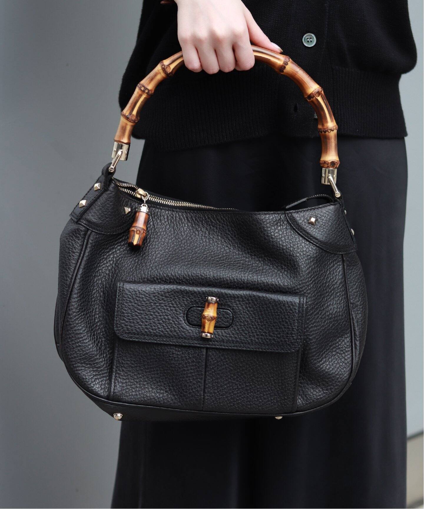 VINATGE GUCCI バンブー ハンドバッグ（ハンドバッグ）｜DECOUVERTE 