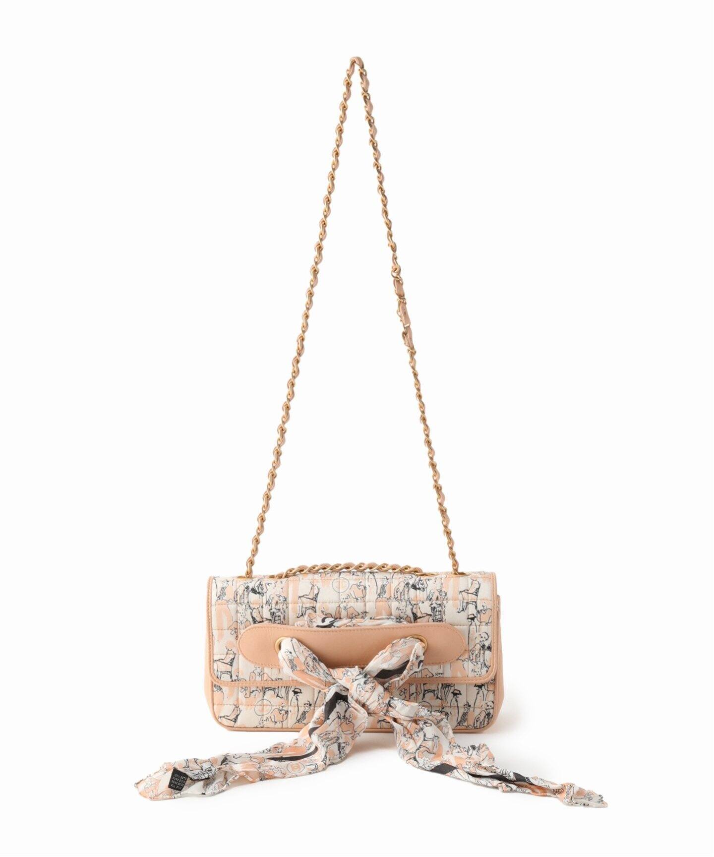 VINTAGE CHANEL/シャネル】 スカーフショルダーバッグ（ショルダー 