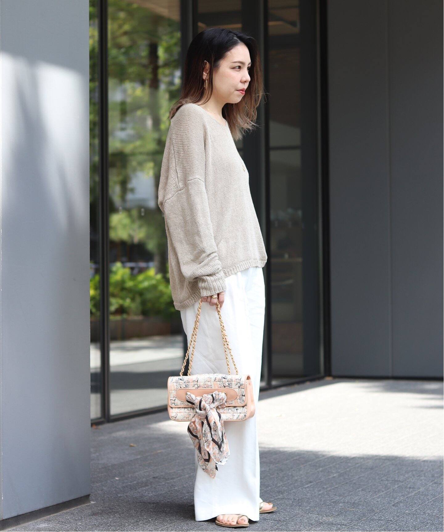 VINTAGE CHANEL/シャネル】 スカーフショルダーバッグ（ショルダー 
