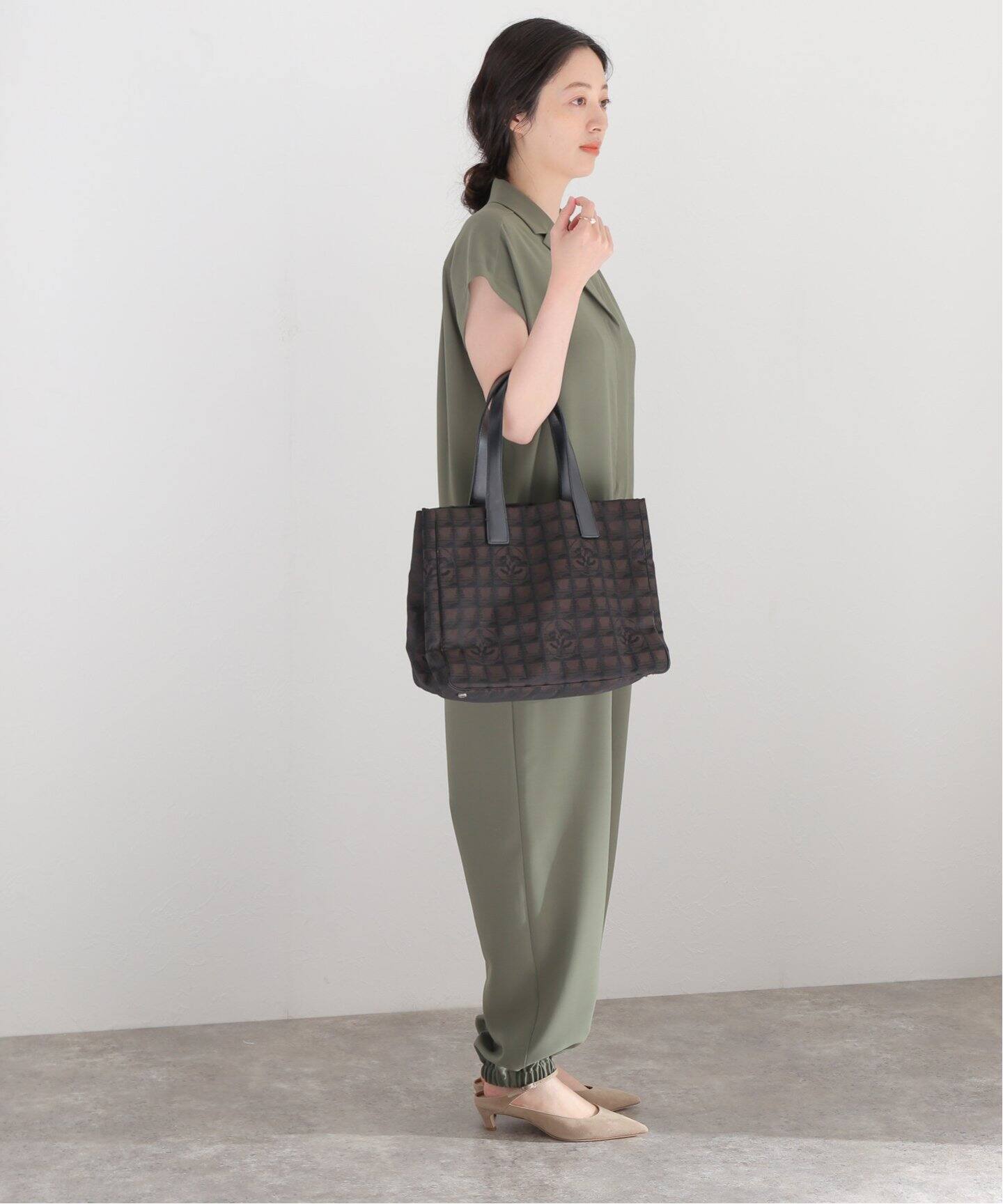 VINTAGE CHANEL ニュートラベルライン トートバッグ（トートバッグ  