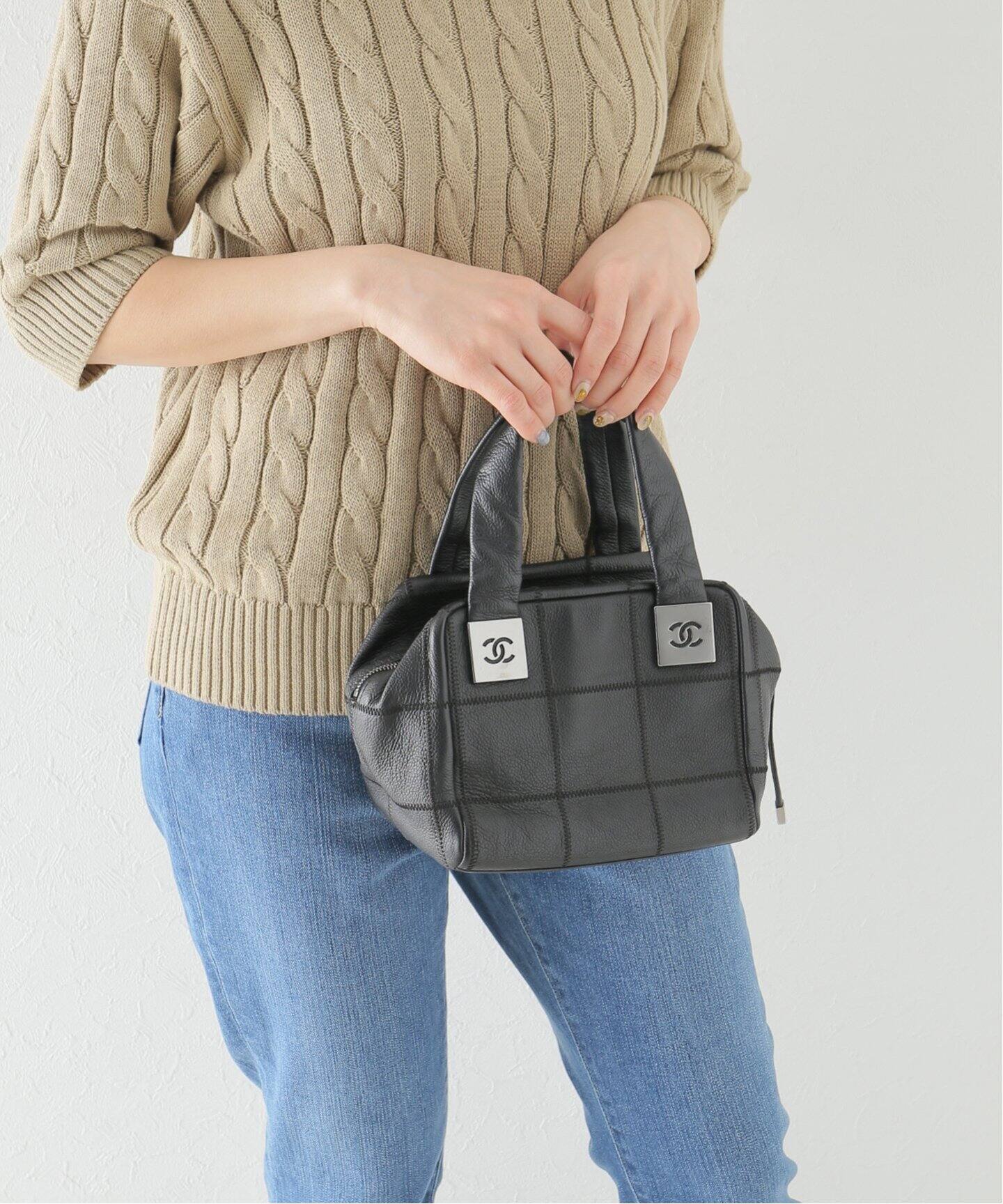 VINTAGE CHANEL ミニボストンバッグ（ボストンバッグ）｜DECOUVERTE 