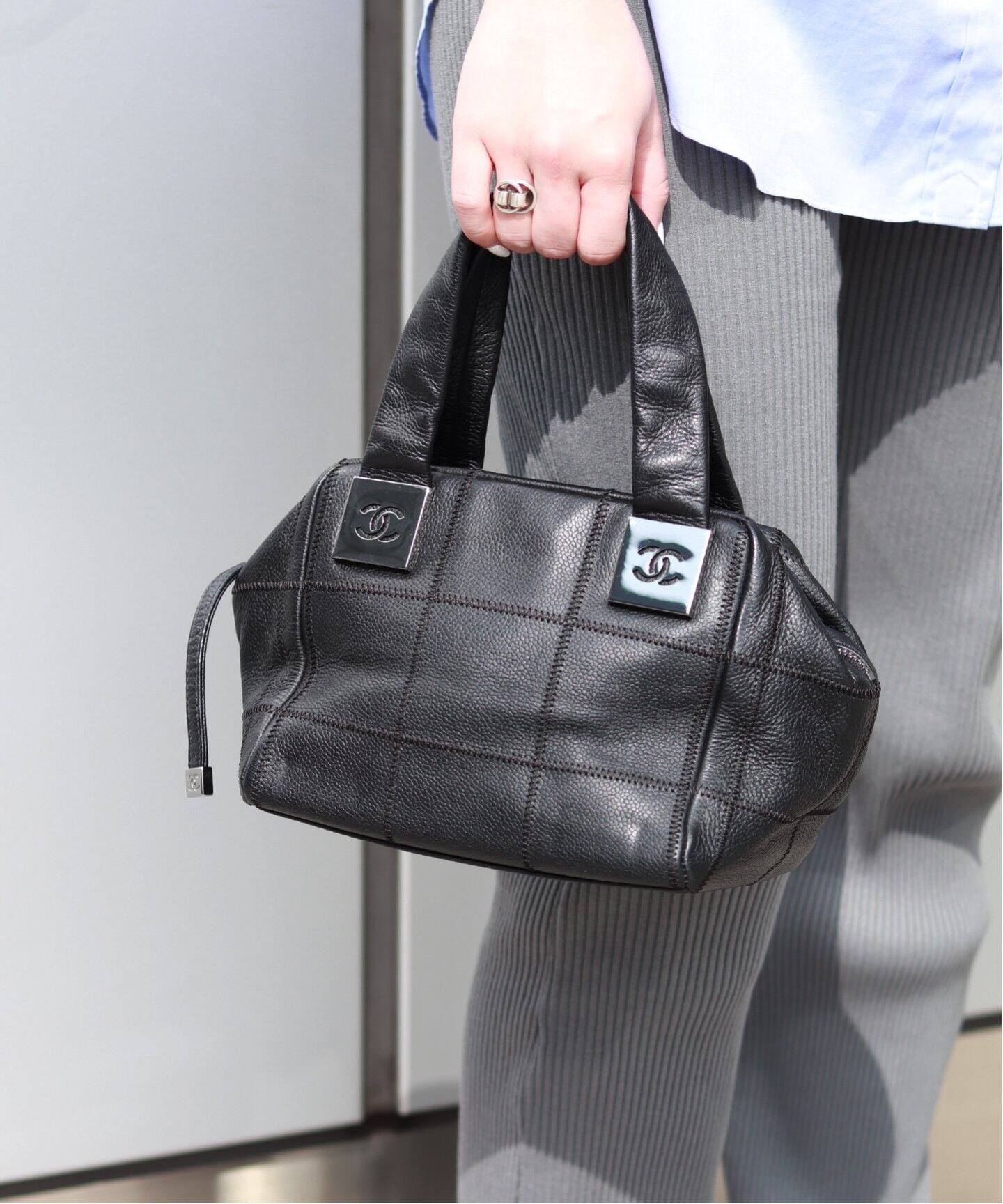VINTAGE CHANEL ミニボストンバッグ（ボストンバッグ）｜DECOUVERTE 