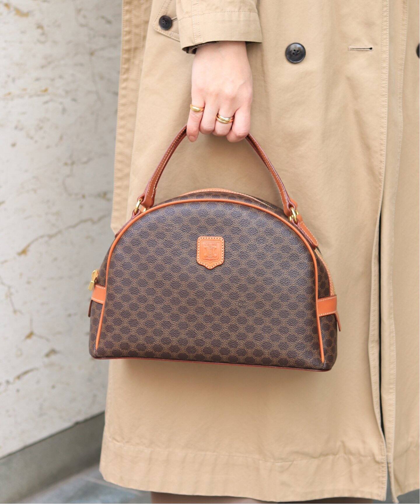 VINTAGE CELINE マカダムハンドバッグ（ハンドバッグ）｜DECOUVERTE  