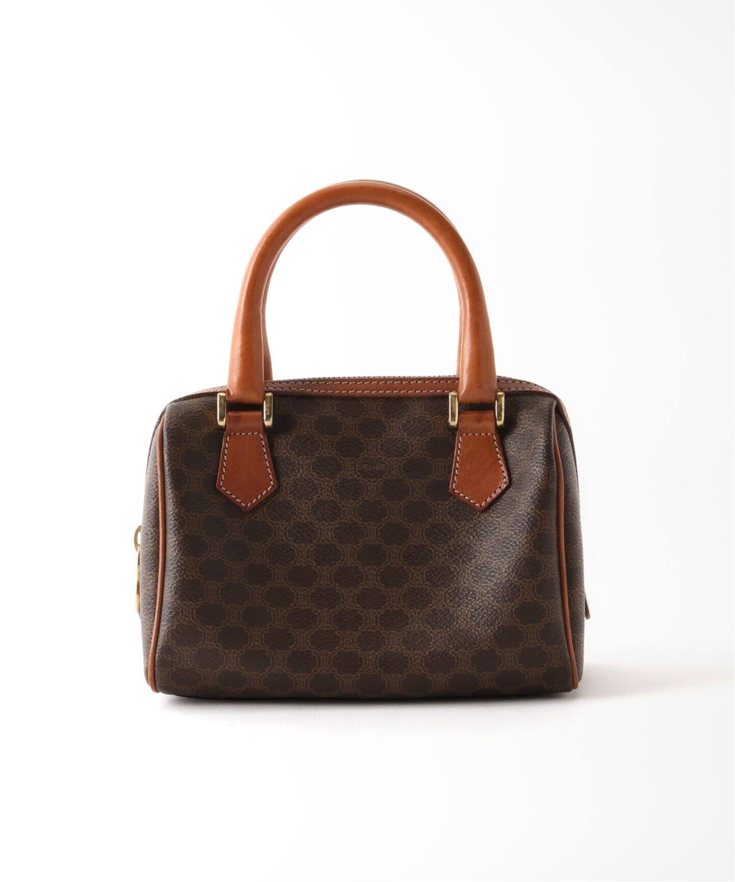 VINTAGE CELINE マカダムミニボストンバッグ（ボストンバッグ 