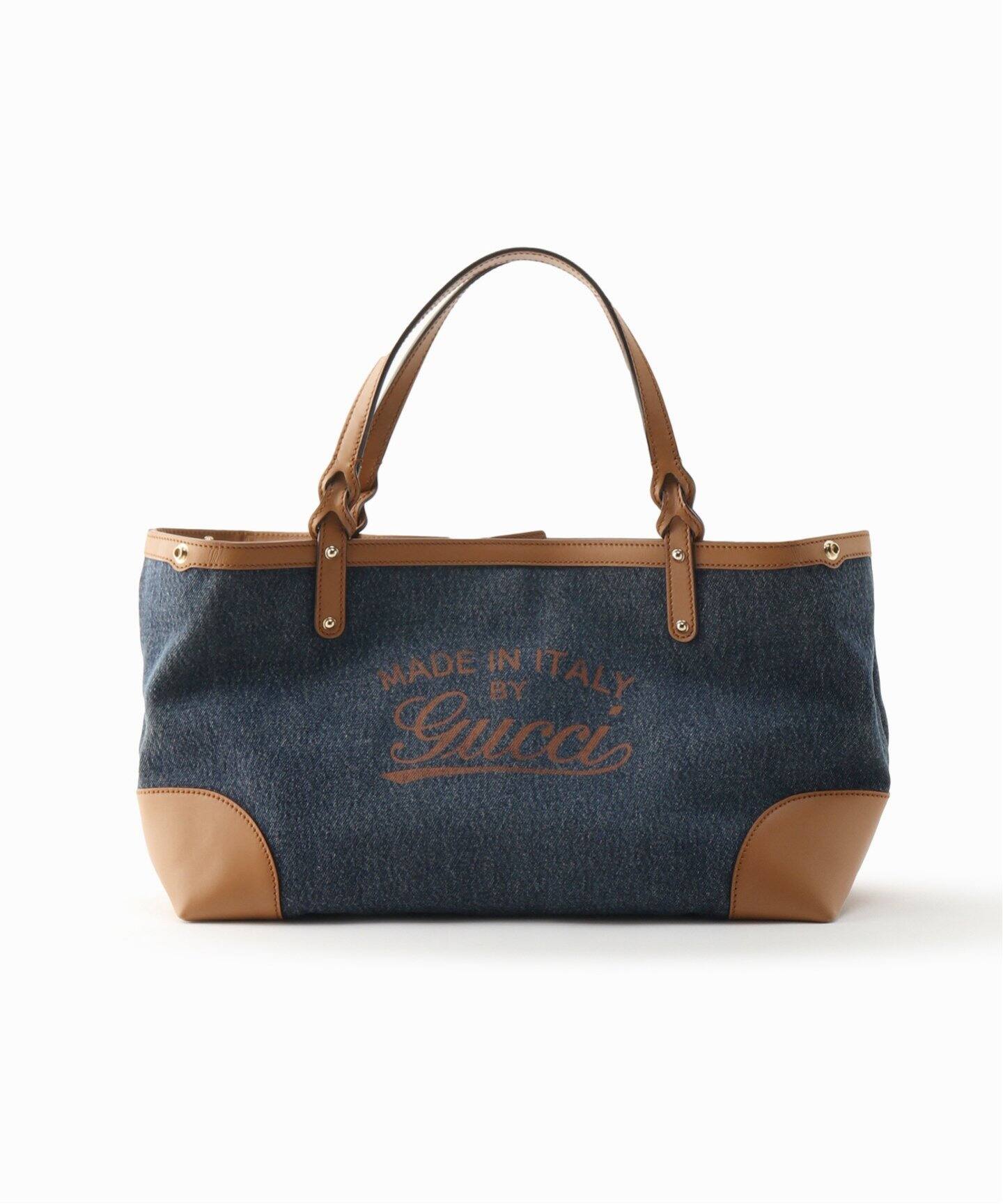VINTAGE GUCCI デニムトートバッグ（トートバッグ）｜DECOUVERTE  