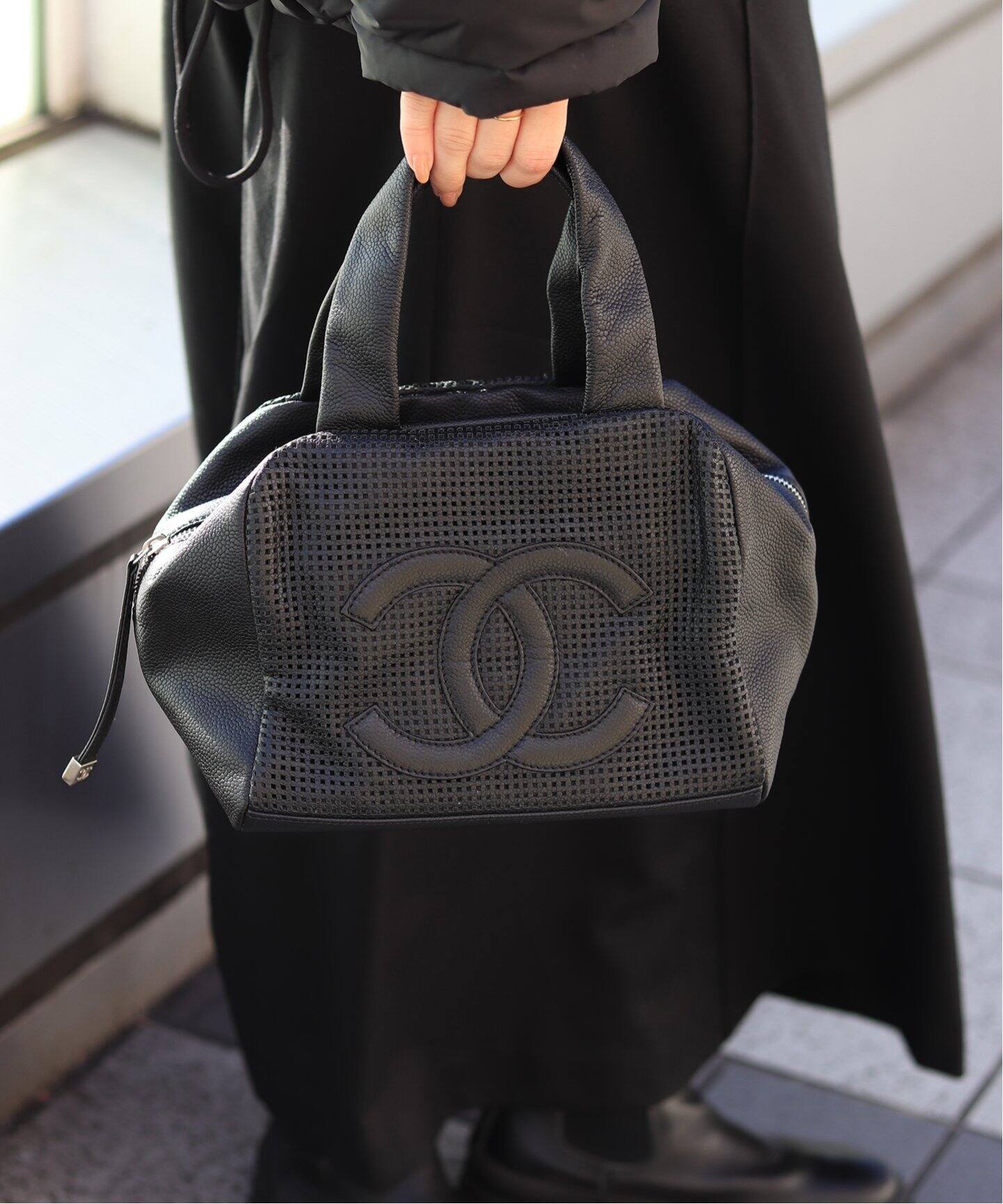 VINTAGE CHANEL ボストンバッグ（ボストンバッグ）｜DECOUVERTE  