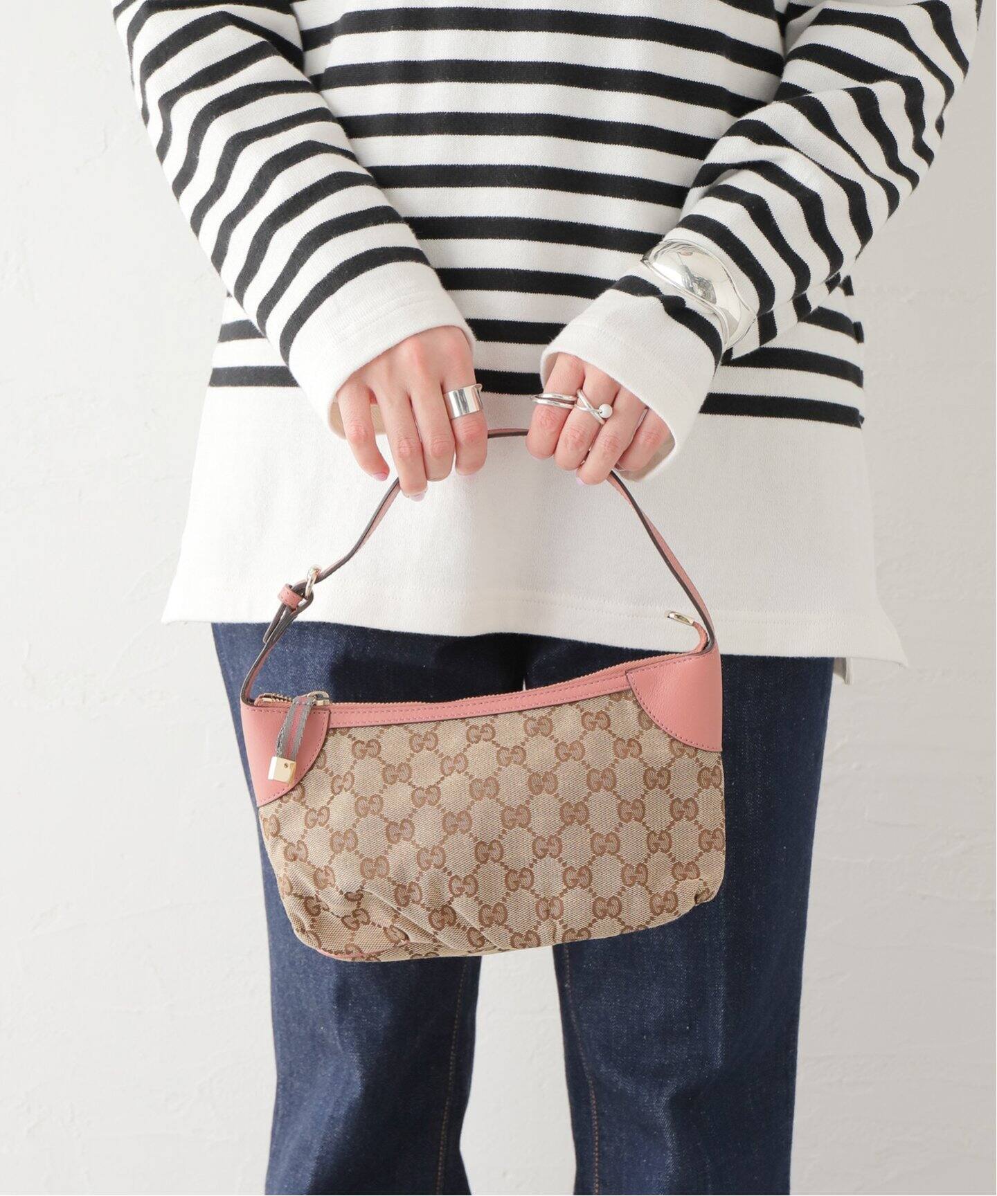 VINTAGE GUCCI/グッチ】 ミニハンドバッグ（ハンドバッグ  