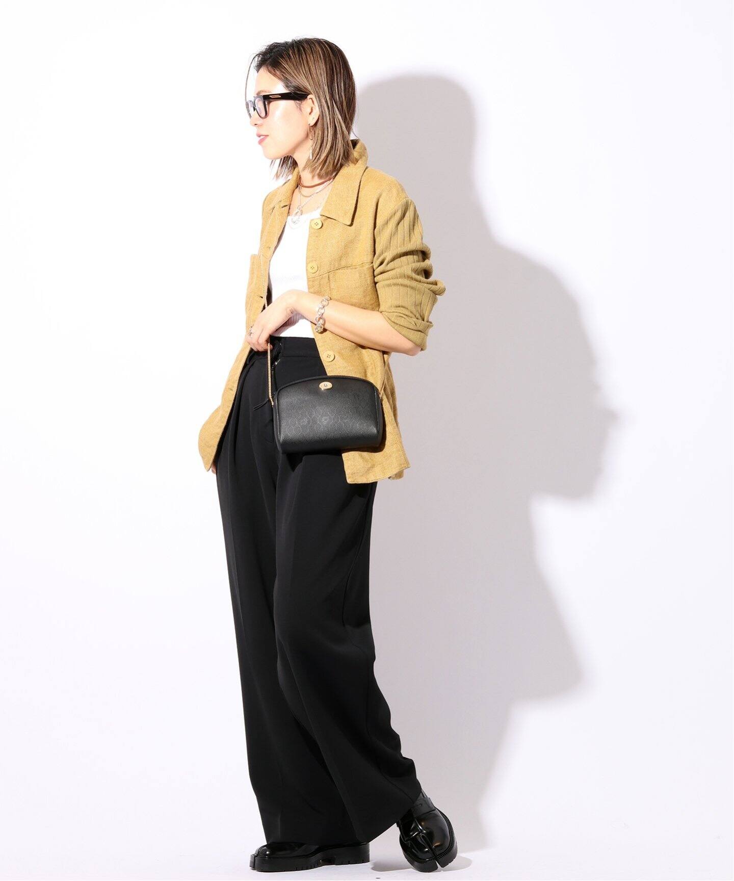 VINTAGE DIOR/ディオール】トロッター ミニショルダーバッグ 