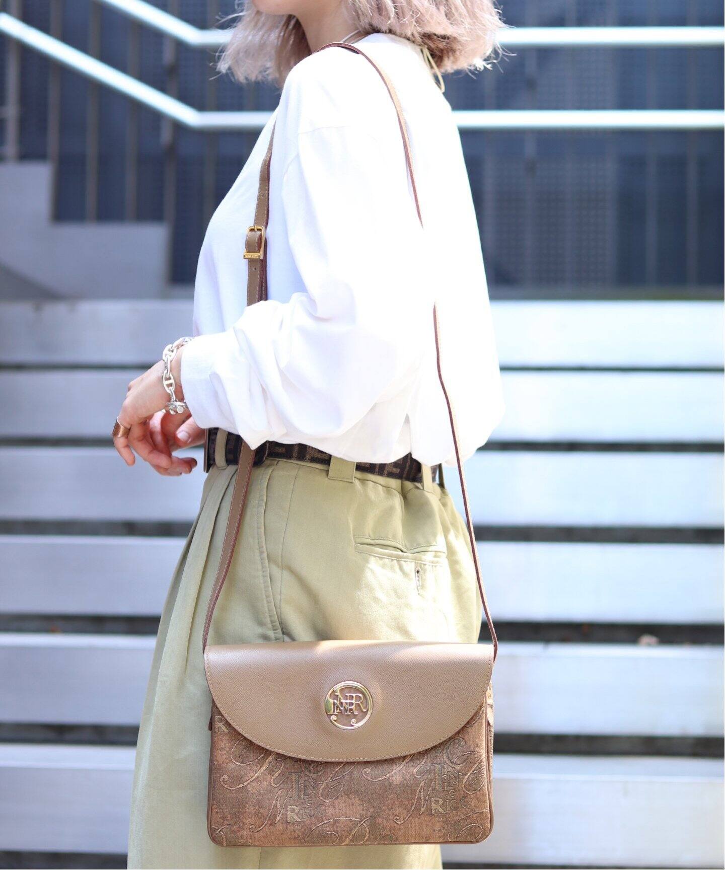 VINTAGE NINA RICCI/ニナ リッチ】ショルダーバッグ（ショルダーバッグ 