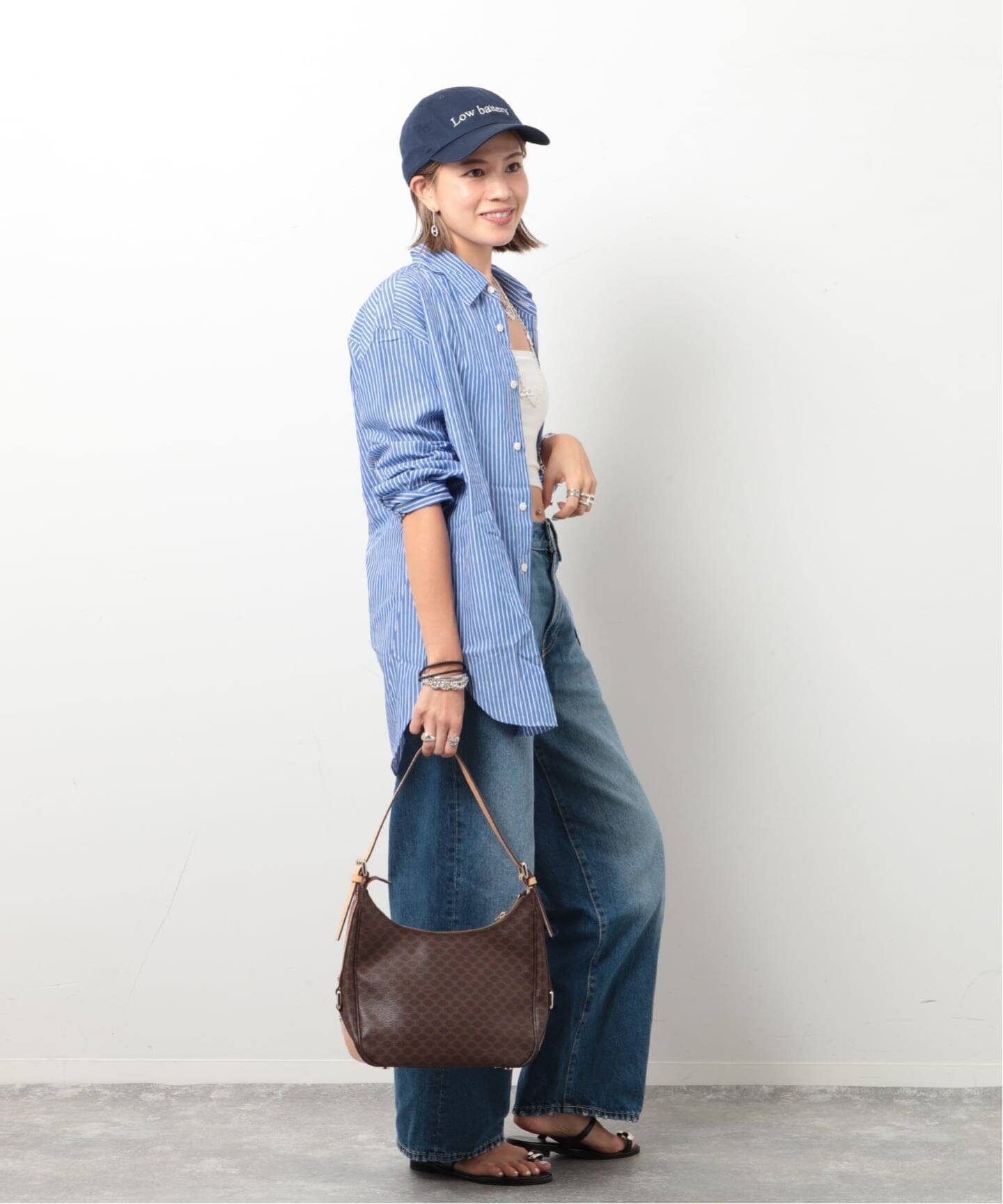 VINTAGE CELINE/セリーヌ】macadam shoulder bag（ショルダーバッグ