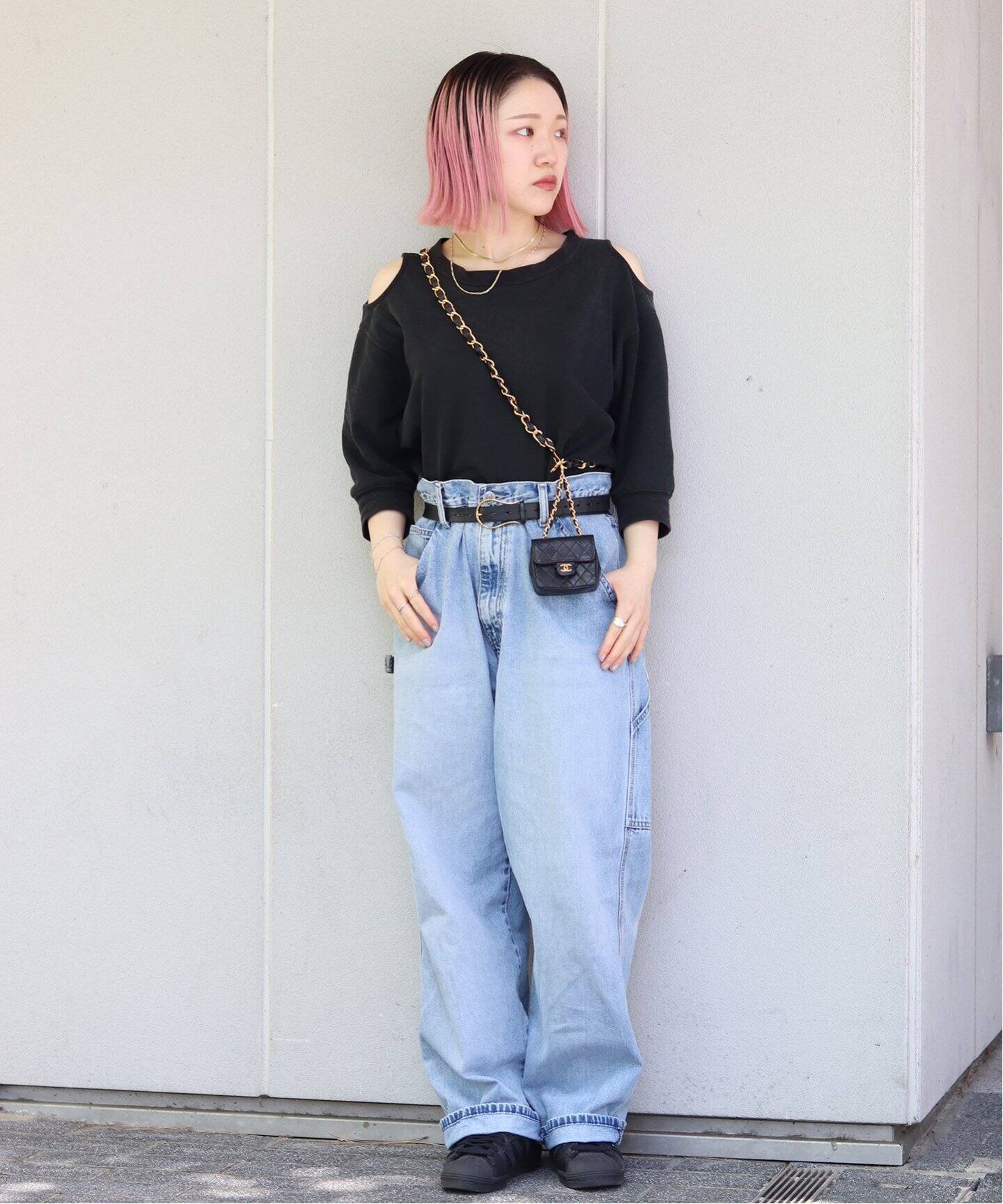VINTAGE CHANEL/シャネル】 マトラッセチェーンショルダーミニバッグ 