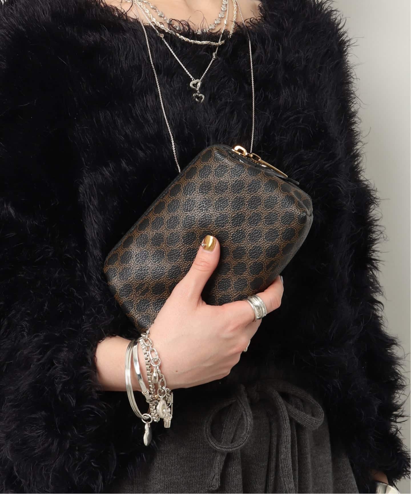 VINTAGE CELINE/セリーヌ】Macadam ポーチ（ポーチ）｜ENSEMBLE