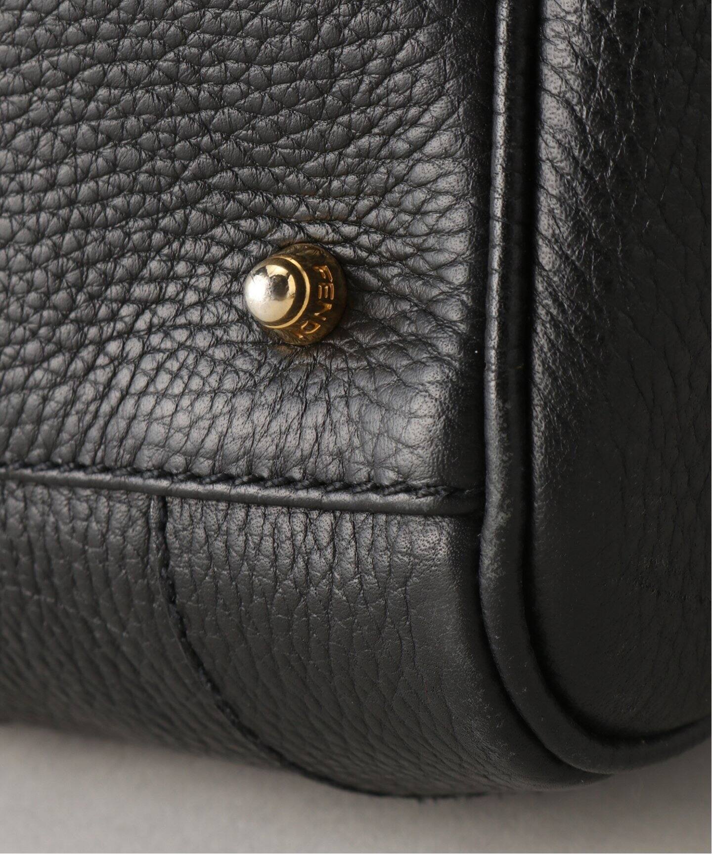 FENDI 黒ローファー 傷あり（VINTAGE FENDI/フェンディ】ボストン 