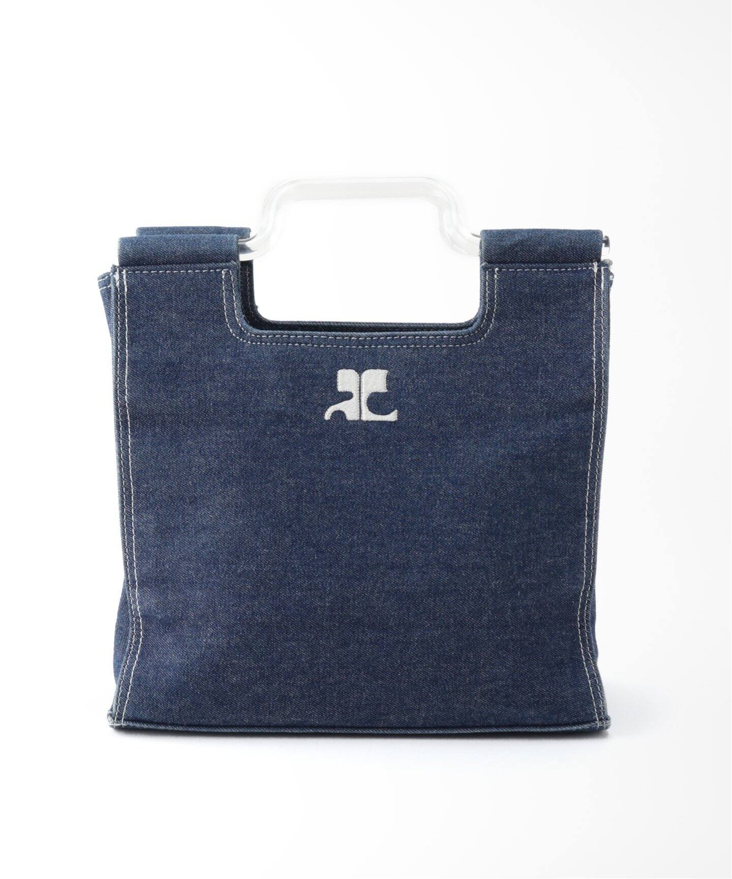 VINTAGE COURREGES デニムハンドバッグ S（ハンドバッグ）｜ENSEMBLE  